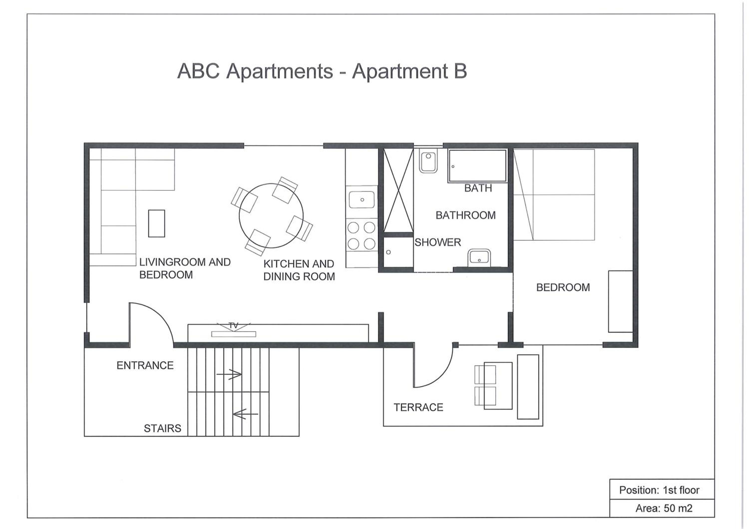 Apartment with Terrace - Photo 9