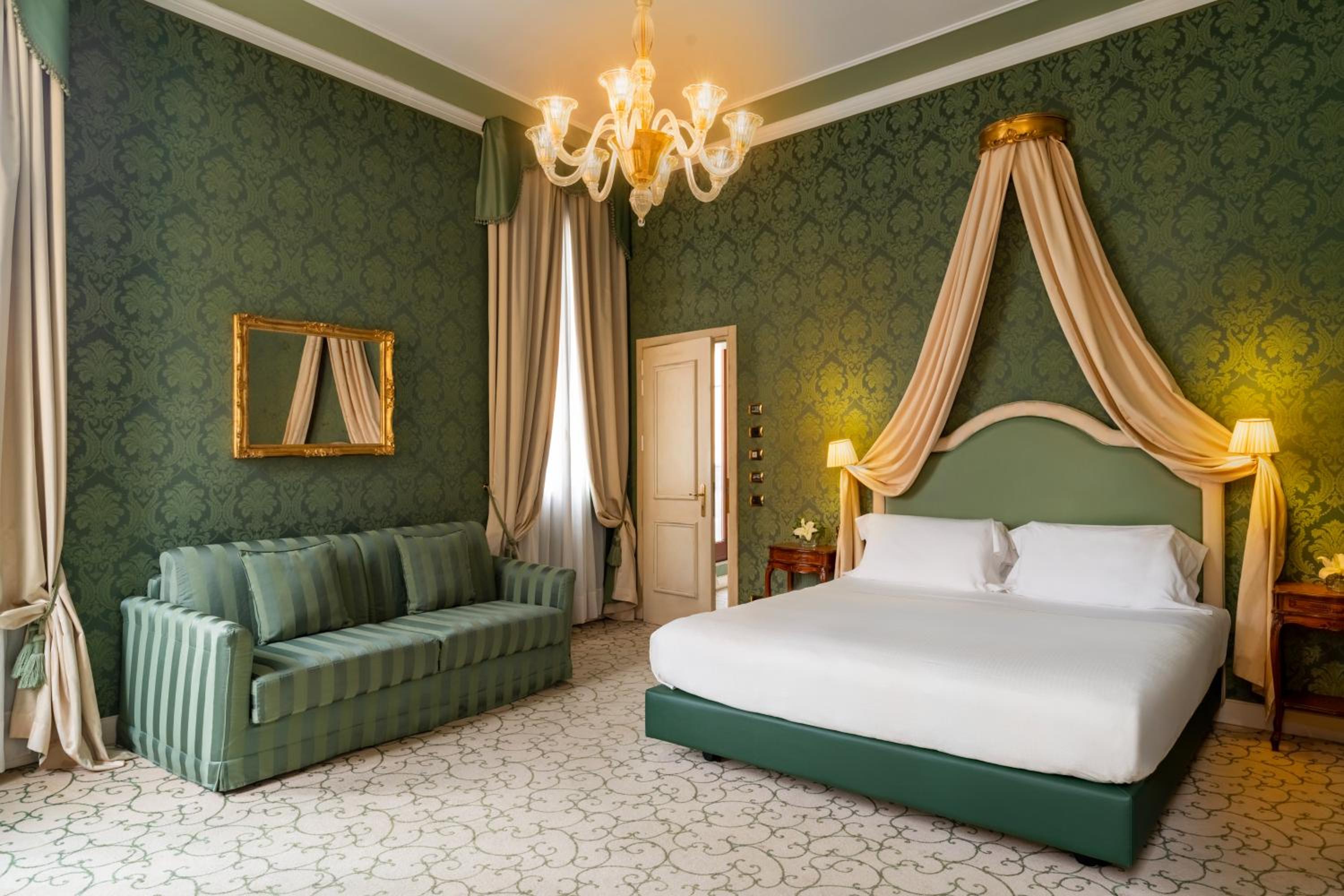 Suite with Sofa Bed and View