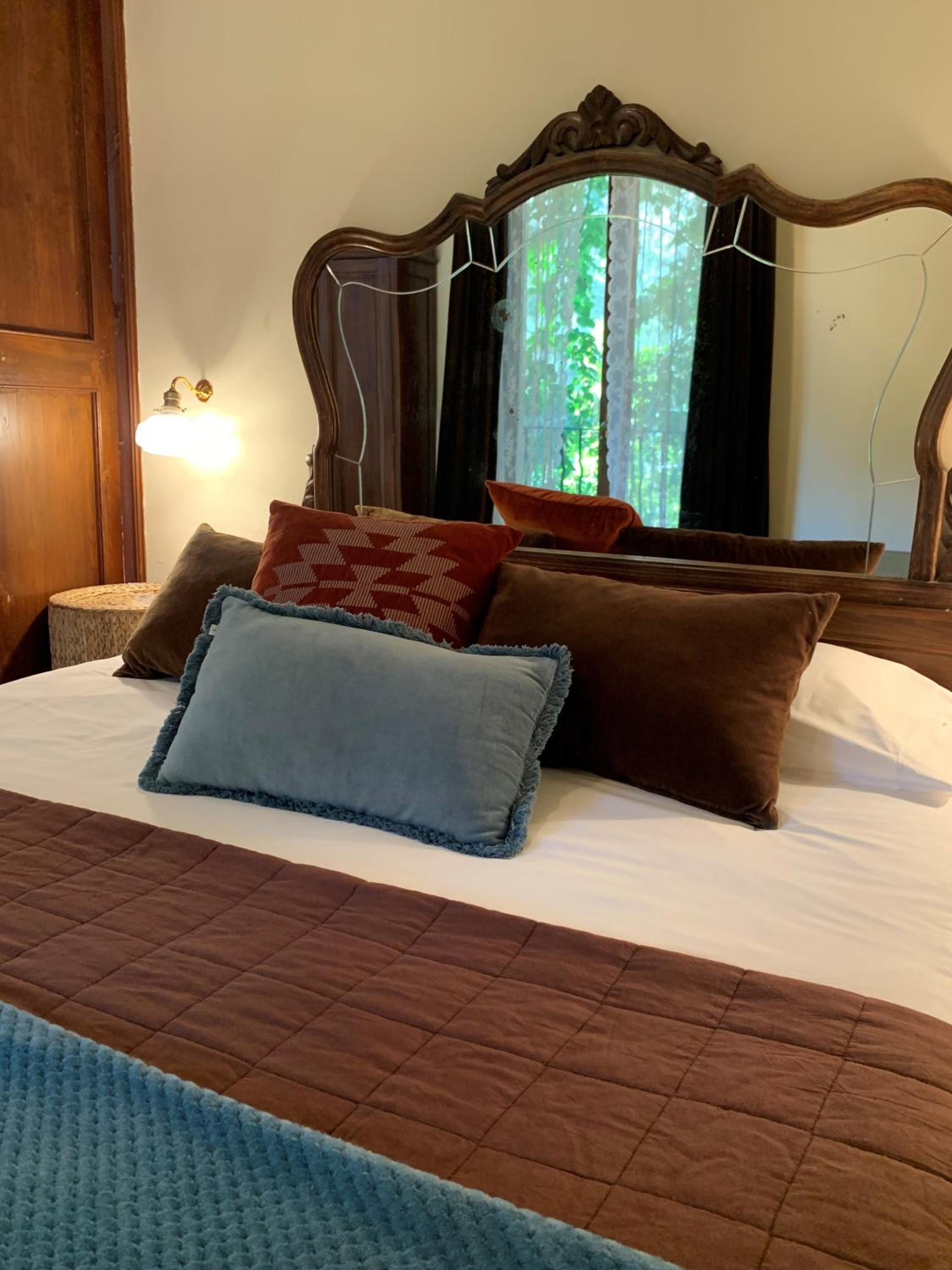 Apartamento con vista a la piscina