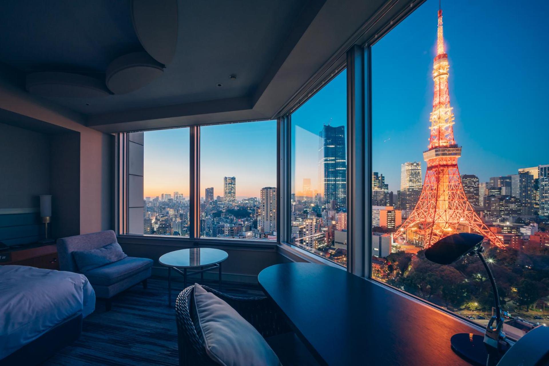 Panoramic Corner King Room With Tokyo Tower View - Non-Smoking