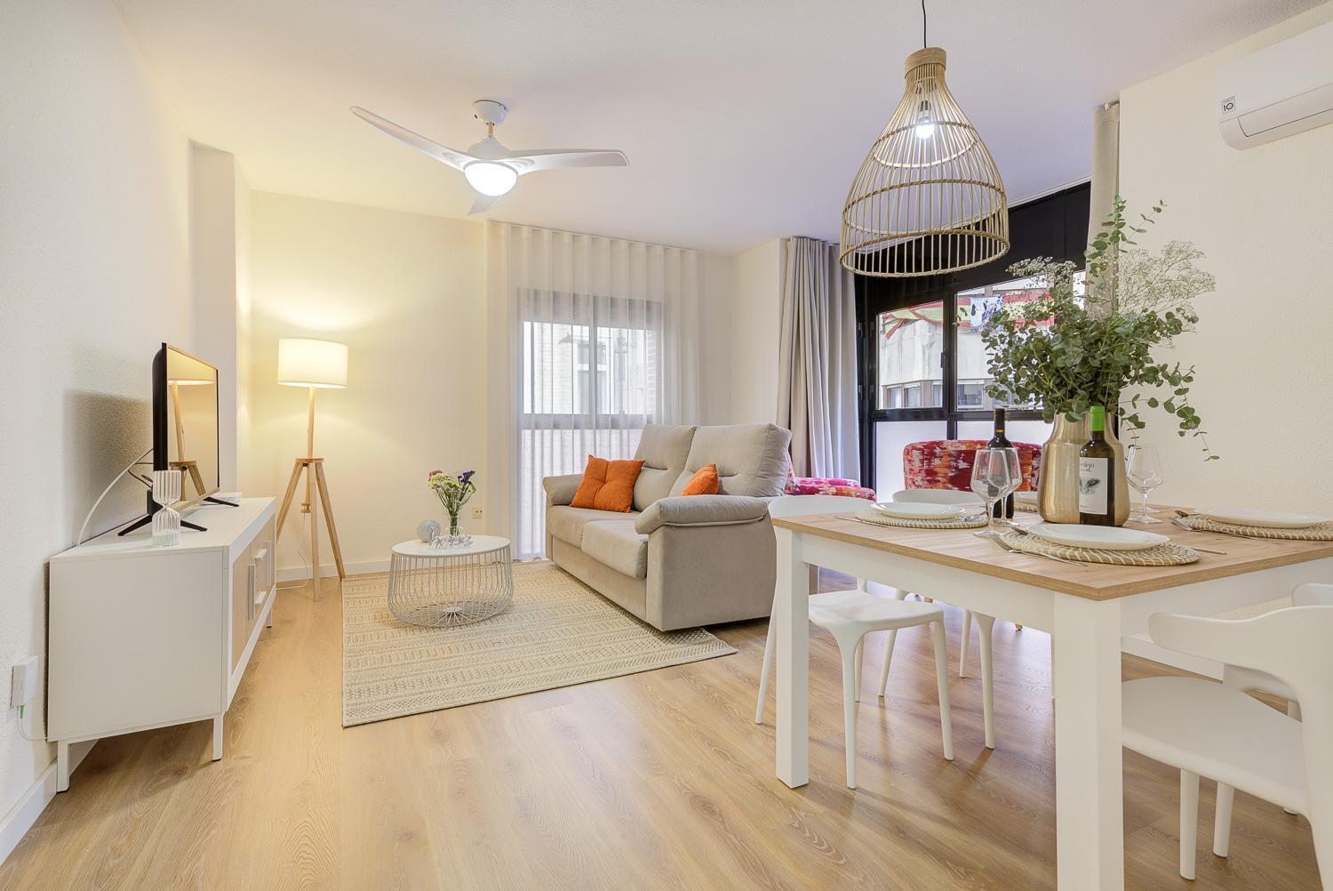 Apartamento de dos habitaciones
