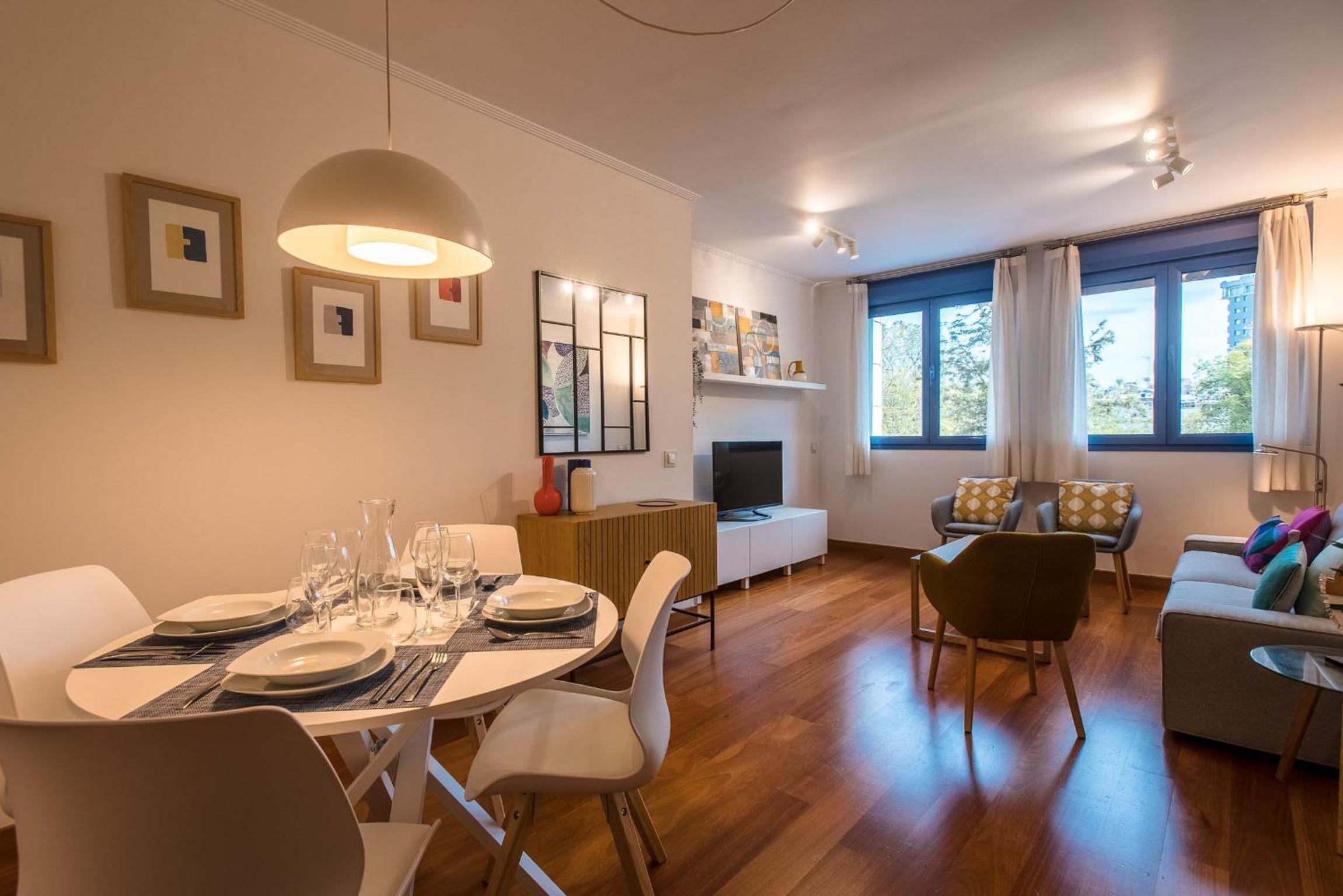 Apartamento de dos habitaciones