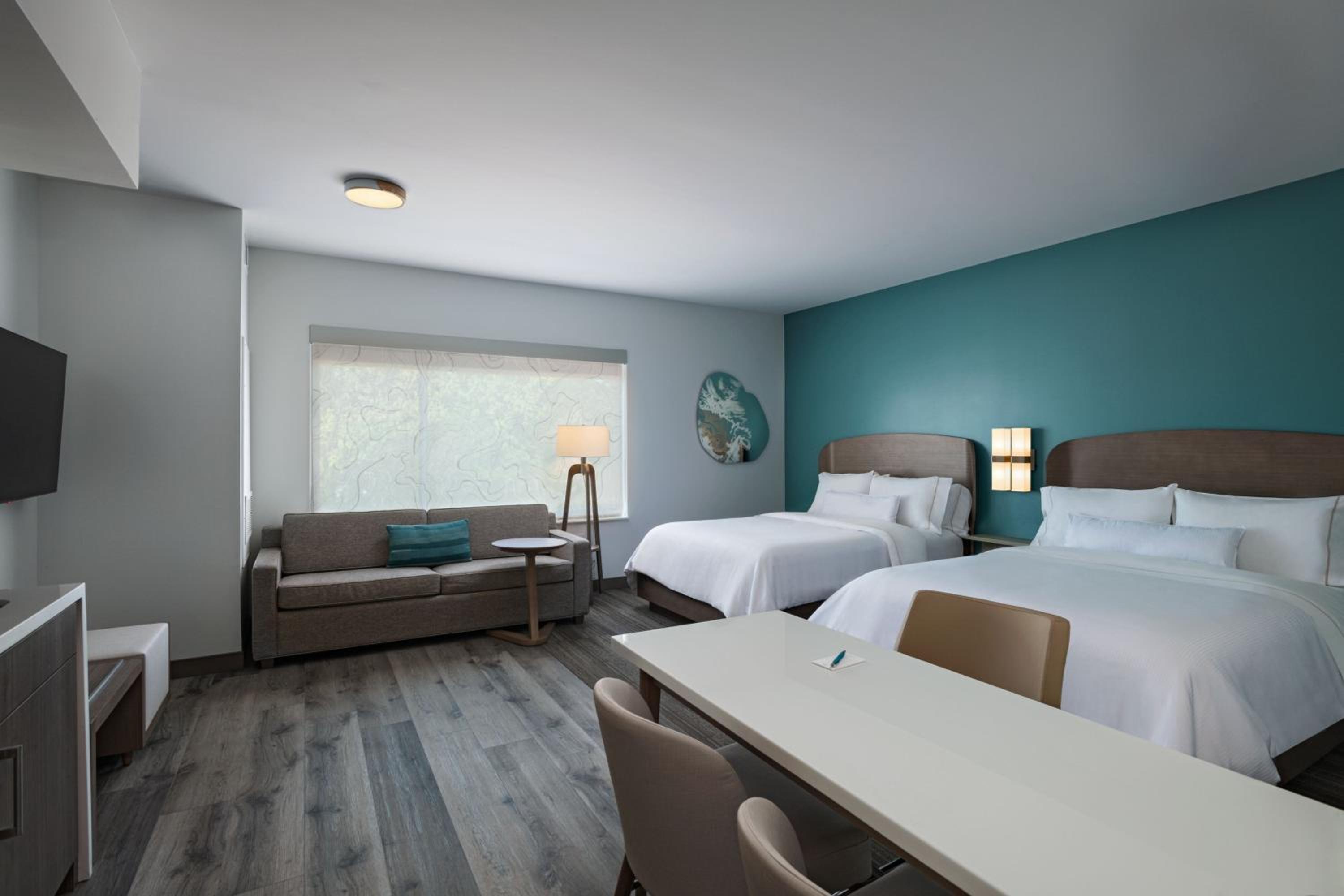 Queen Studio with Two Queen Beds and Sofa Bed - Photo 1