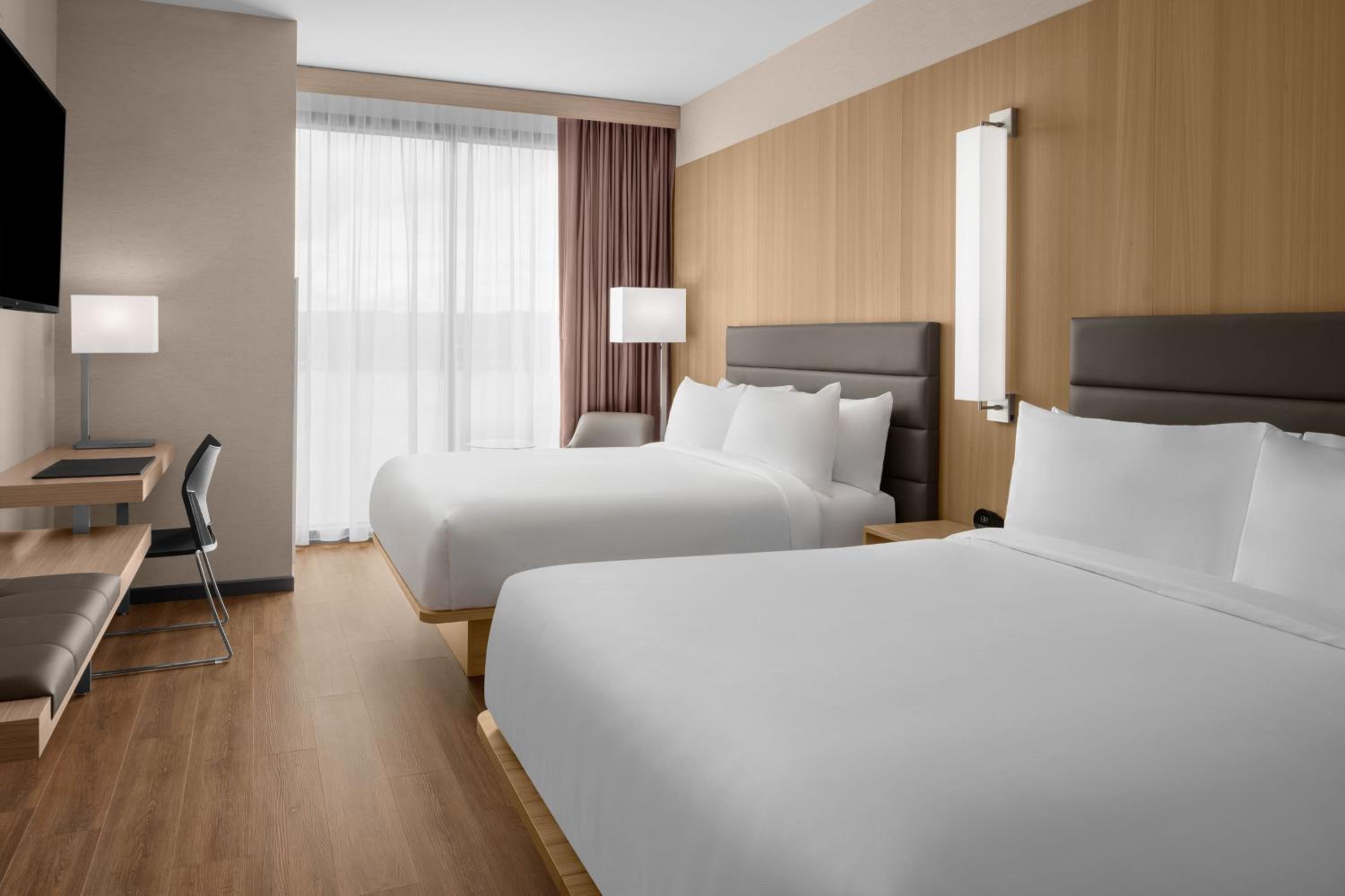 Queen Room with Two Queen Beds and Roll-in Shower - Mobility and Hearing Accessible - Photo 2