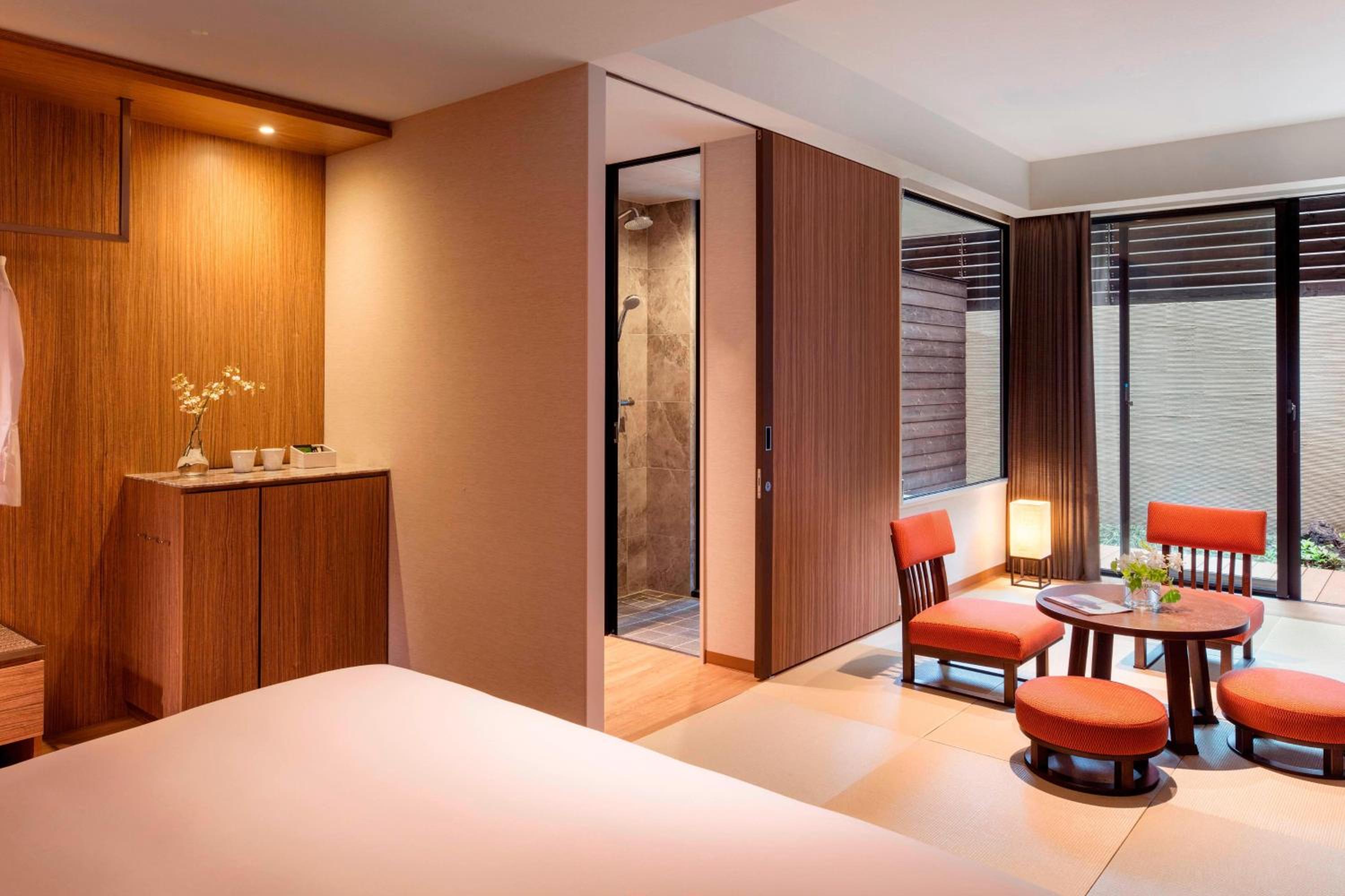 Twin Room w/Open Air Bath, Guest room, North Wing