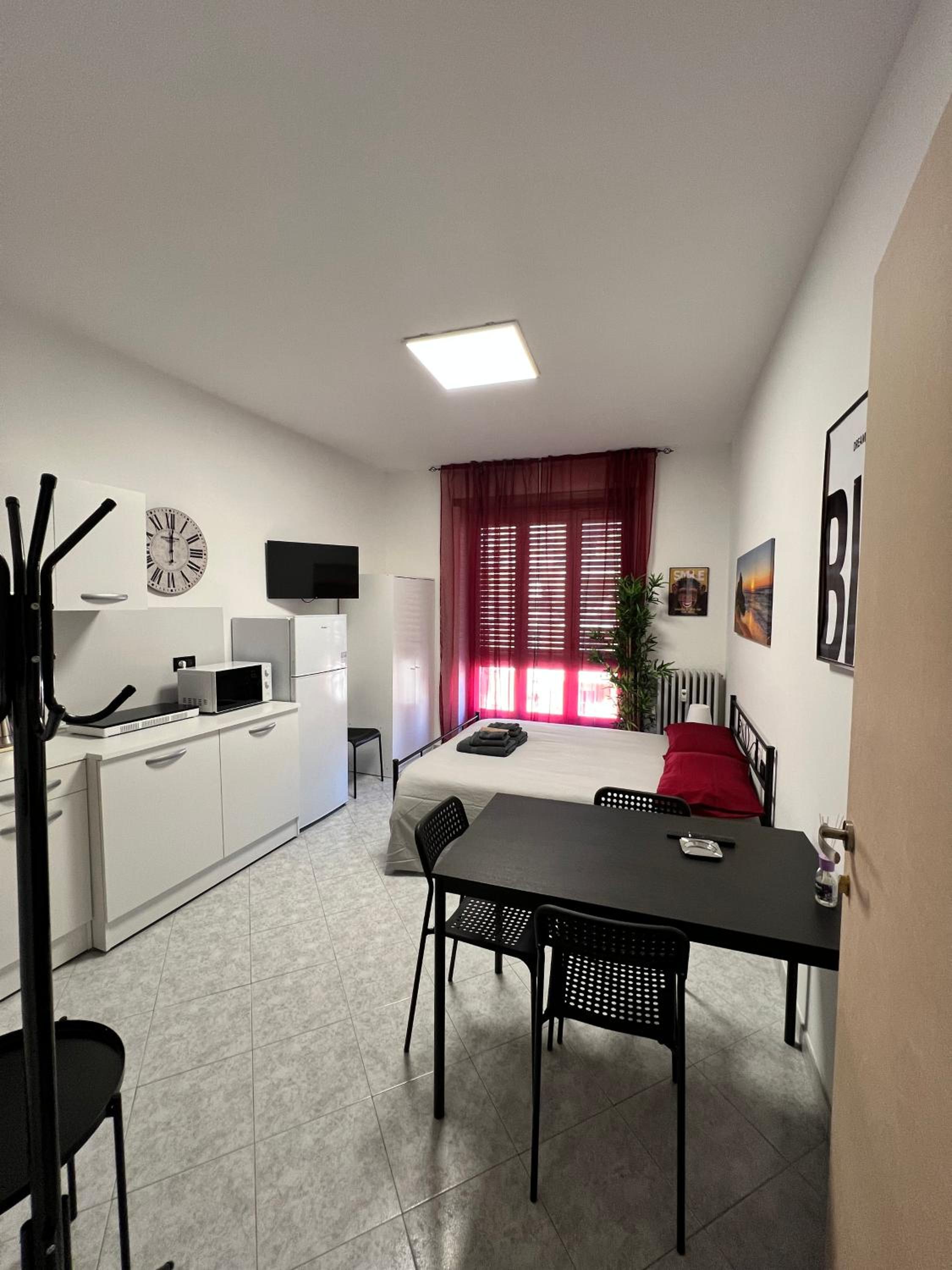 Studio with Balcony