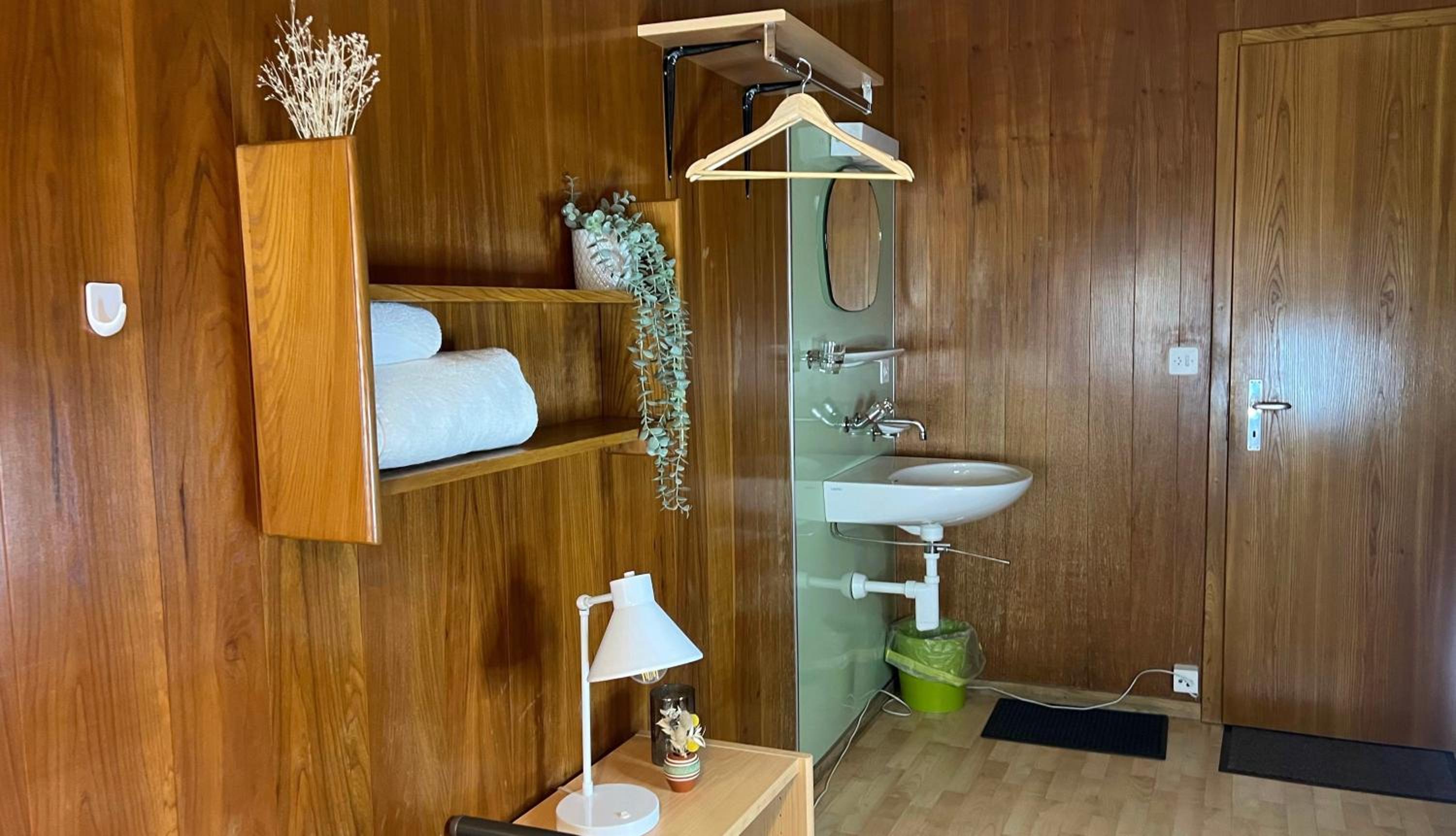 Single Room with Shared Shower and Toilet