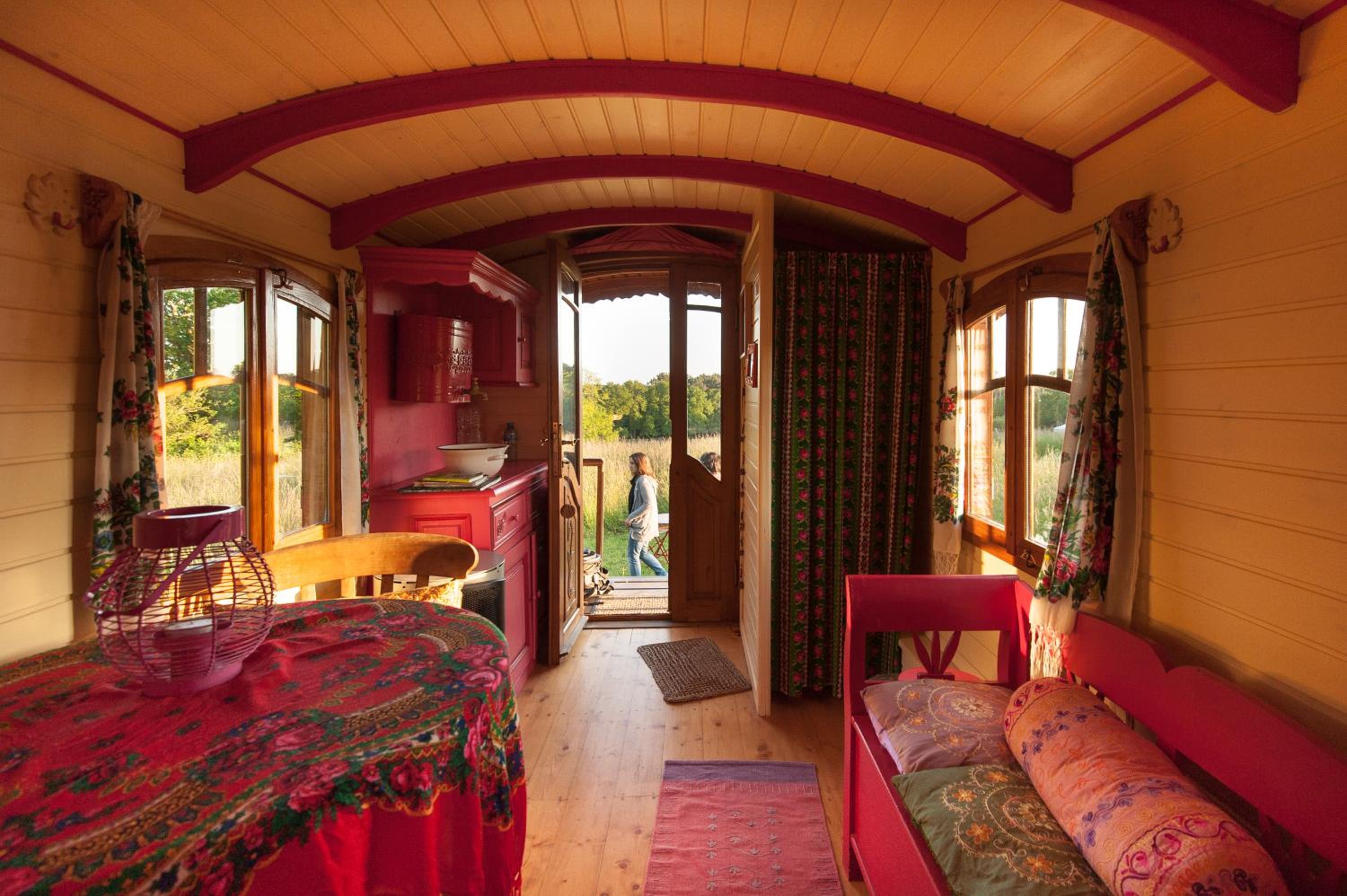 Wooden Caravan