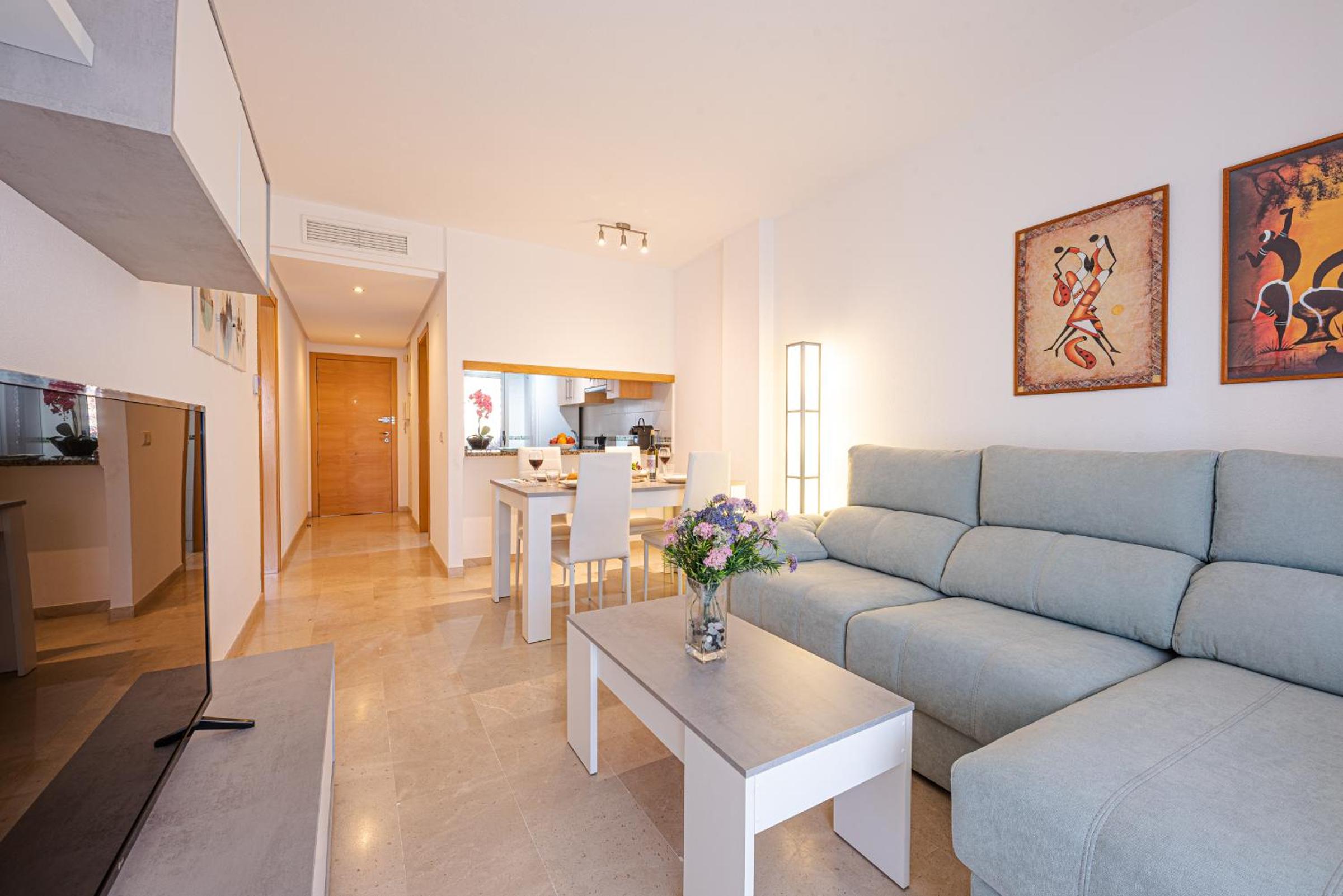 Apartamento de dos habitaciones