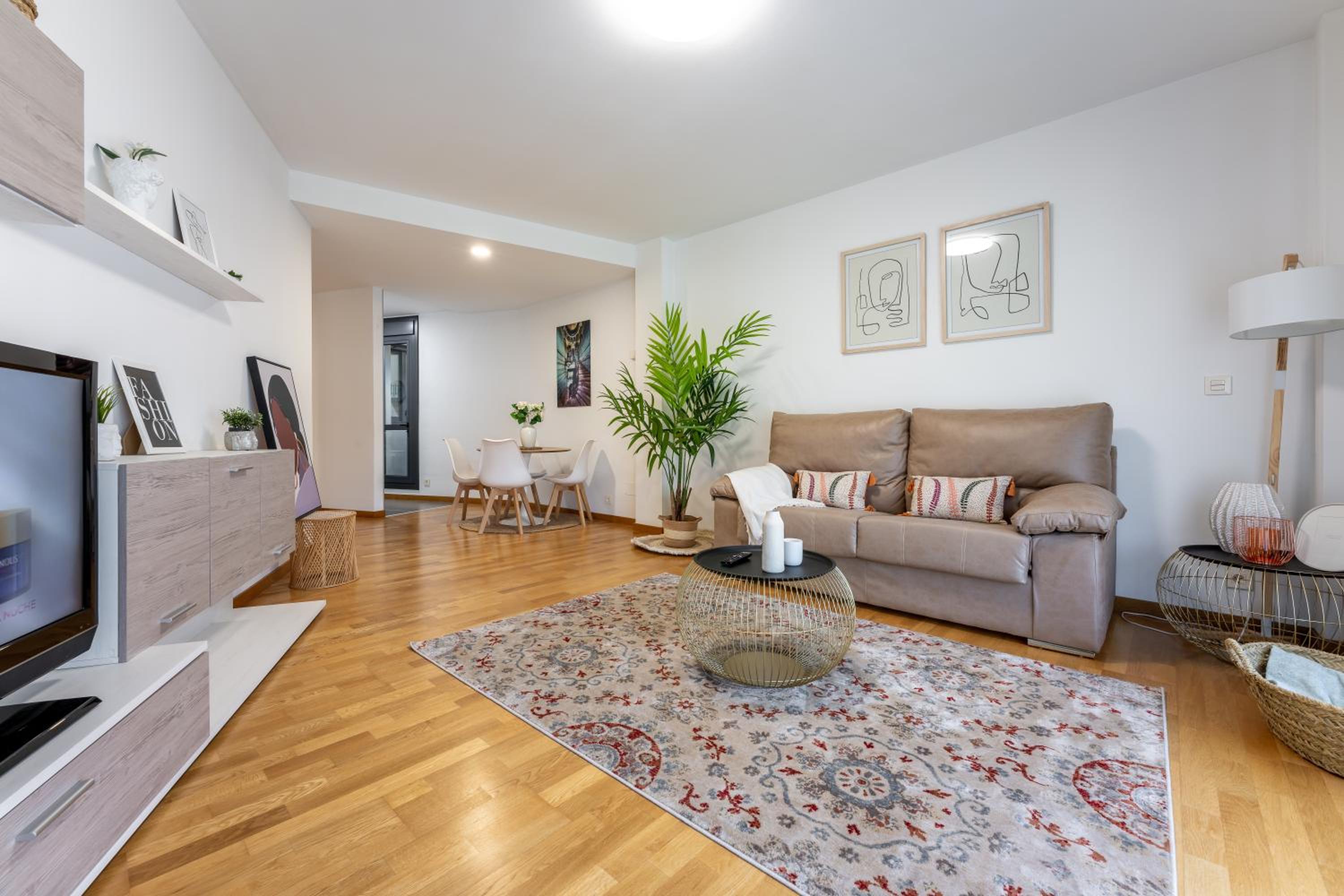 Apartamento de dos habitaciones