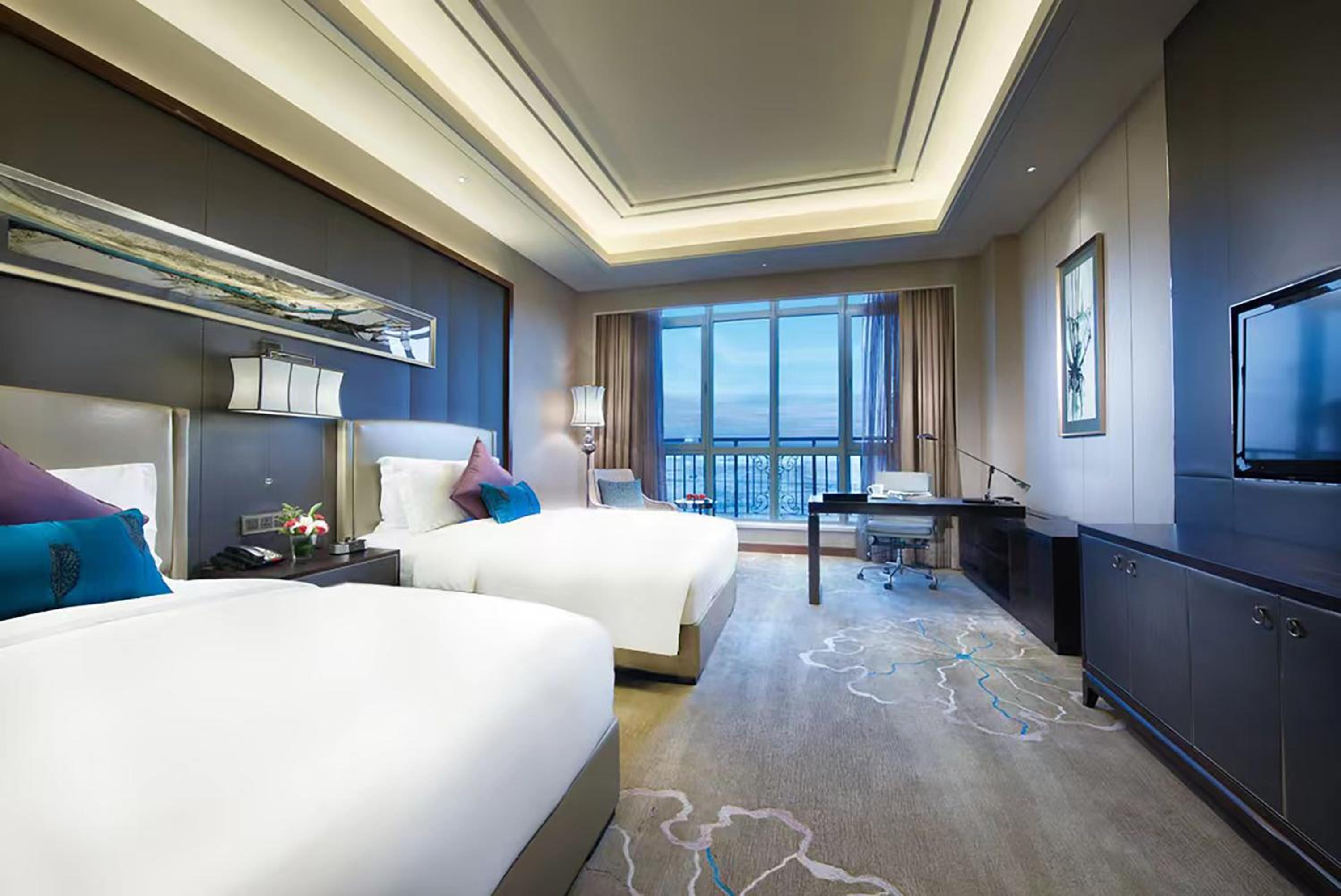 Premium Double Room with Two Double Beds - Smoking