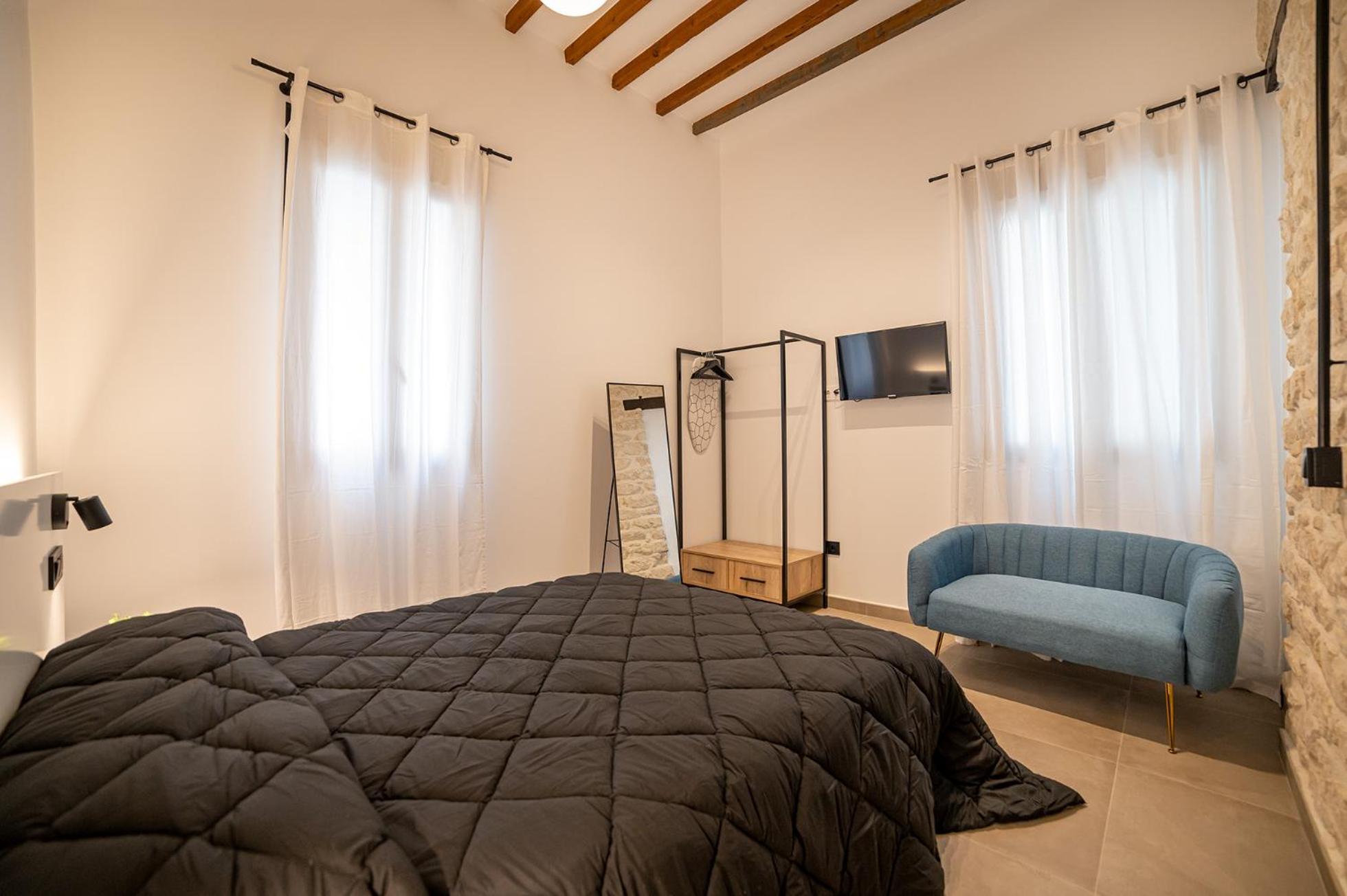 Apartamento con vista a la piscina