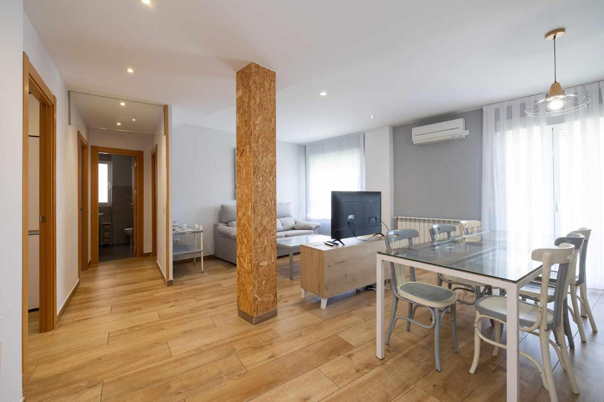 Apartamento de dos habitaciones