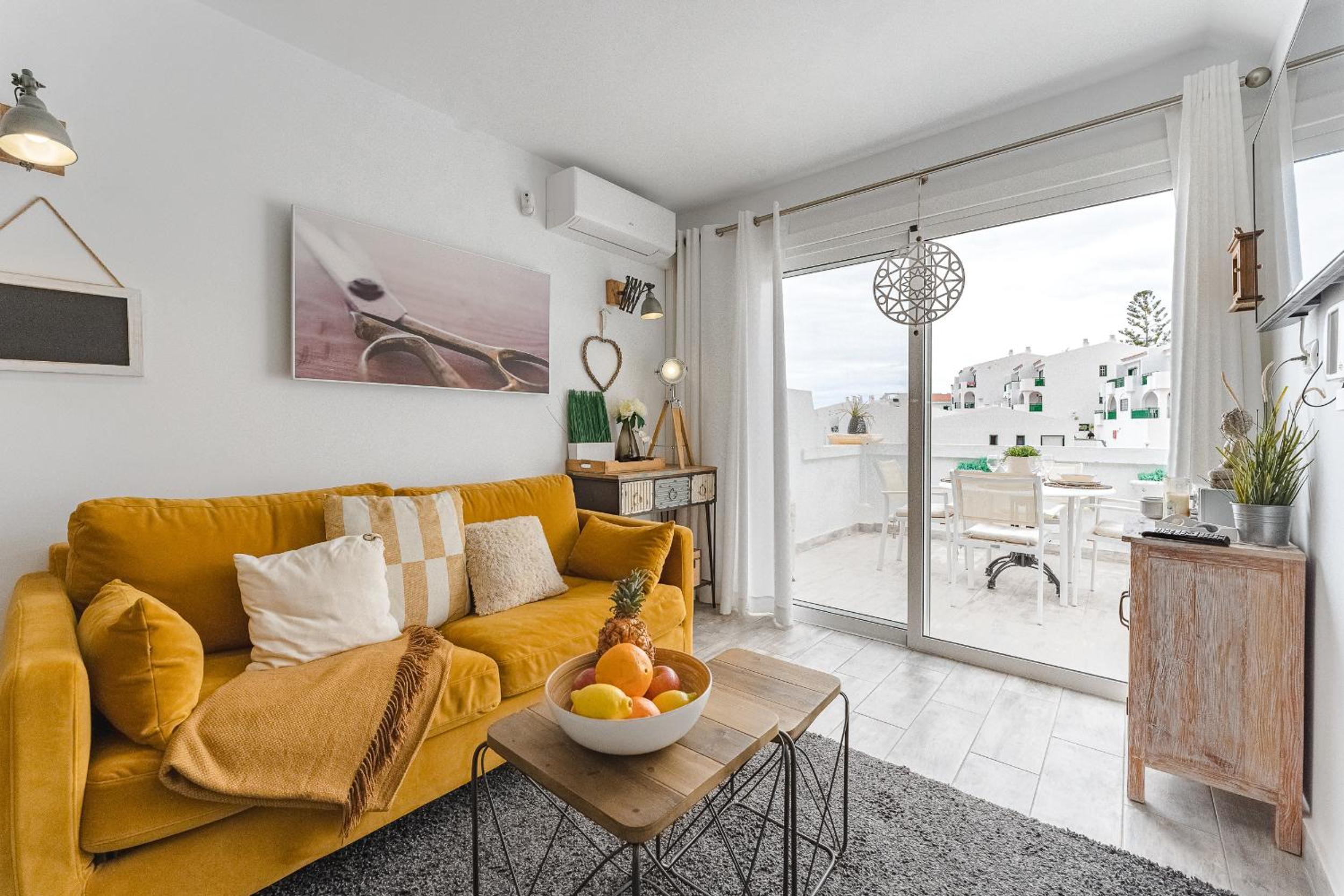 Apartamento con vista al mar