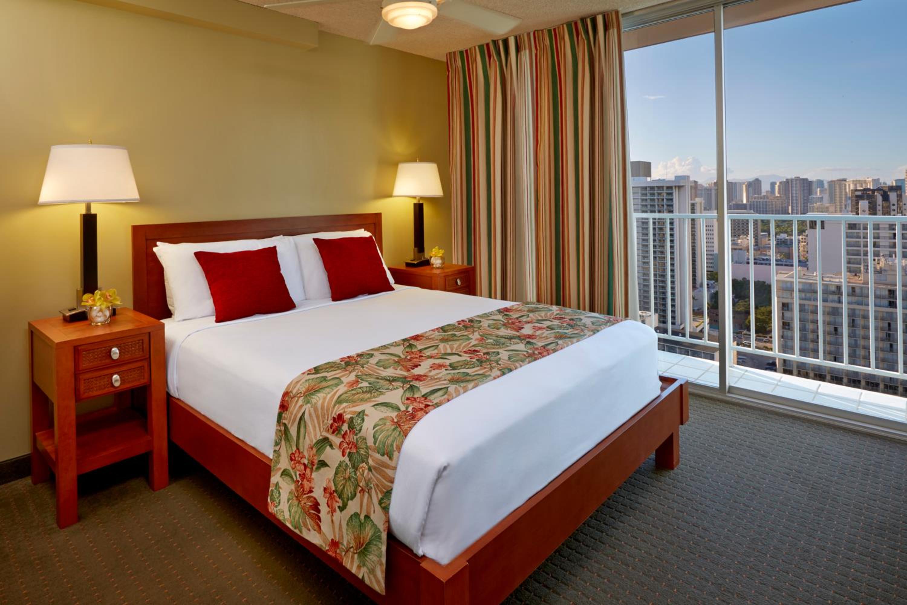 Partial Ocean View One Bedroom Suite with One Queen Bed