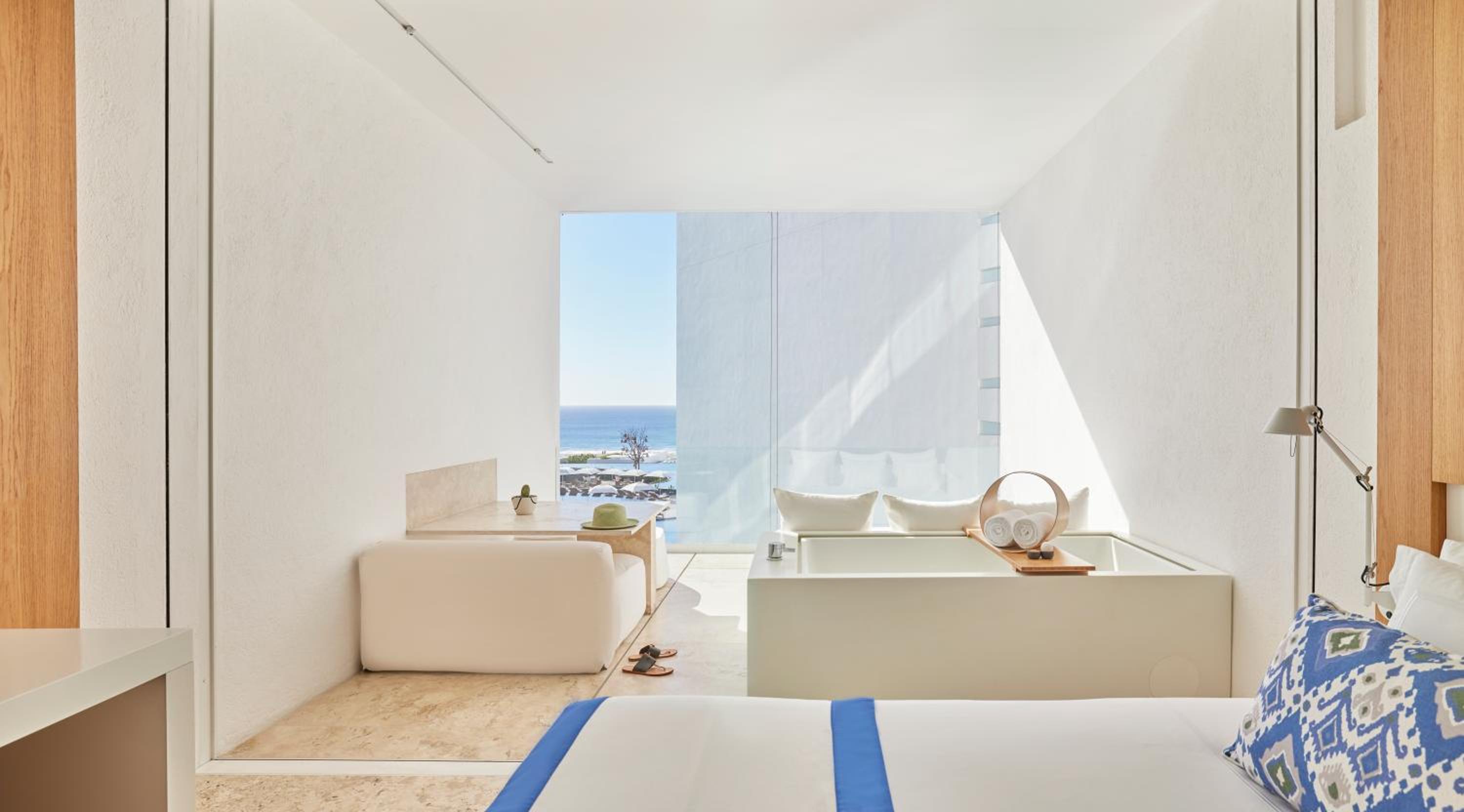 Partial Ocean View Two Double Beds
