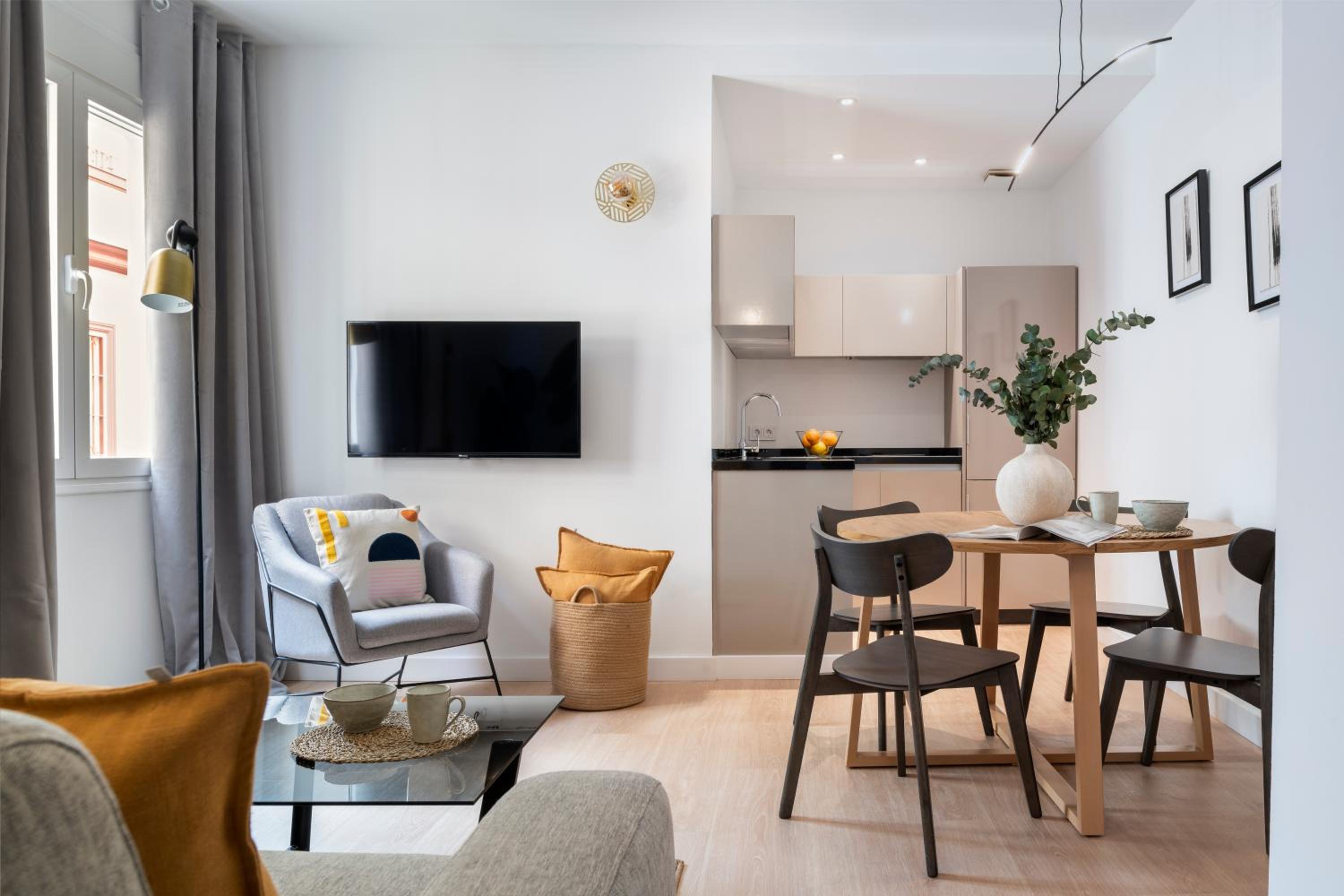 Apartamento de dos habitaciones