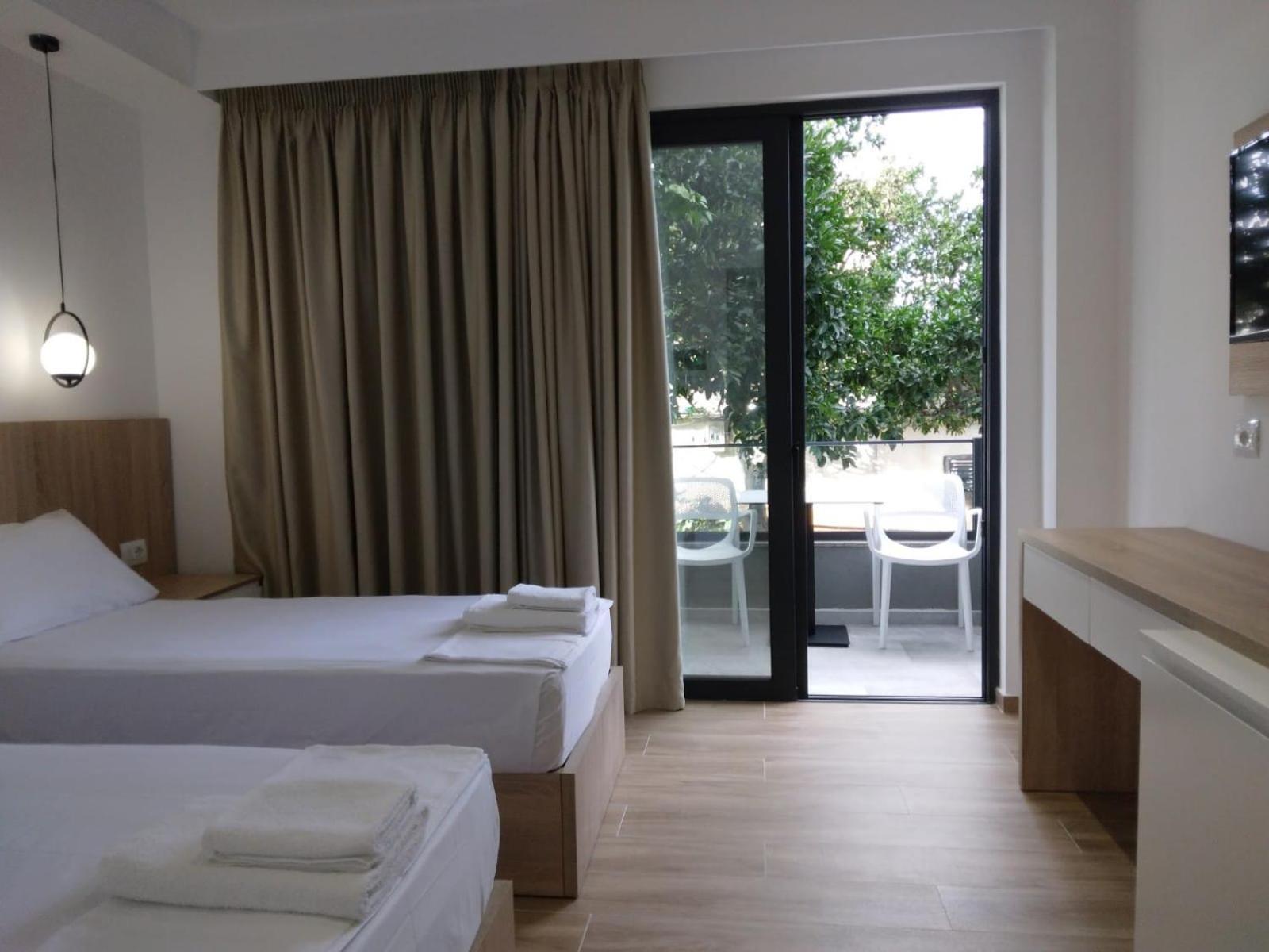 Double or Twin Room with Balcony - Ground Floor photo 1