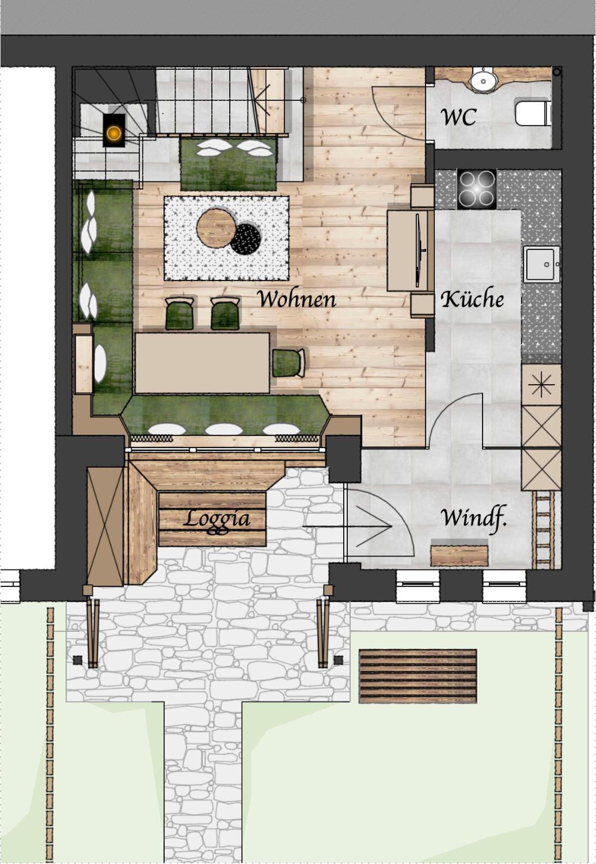 Two-Bedroom Chalet photo 3