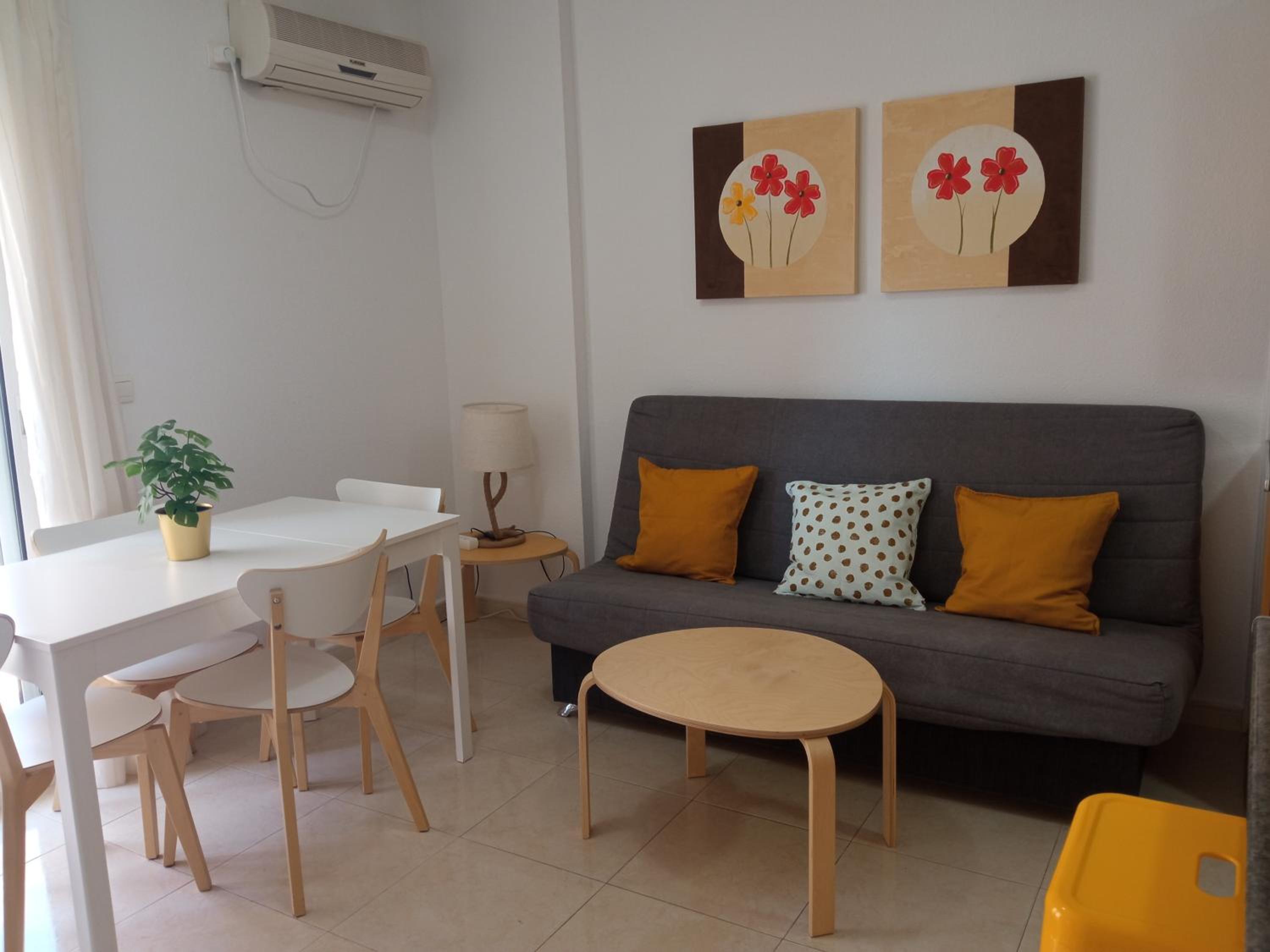 Apartamento con vista al mar