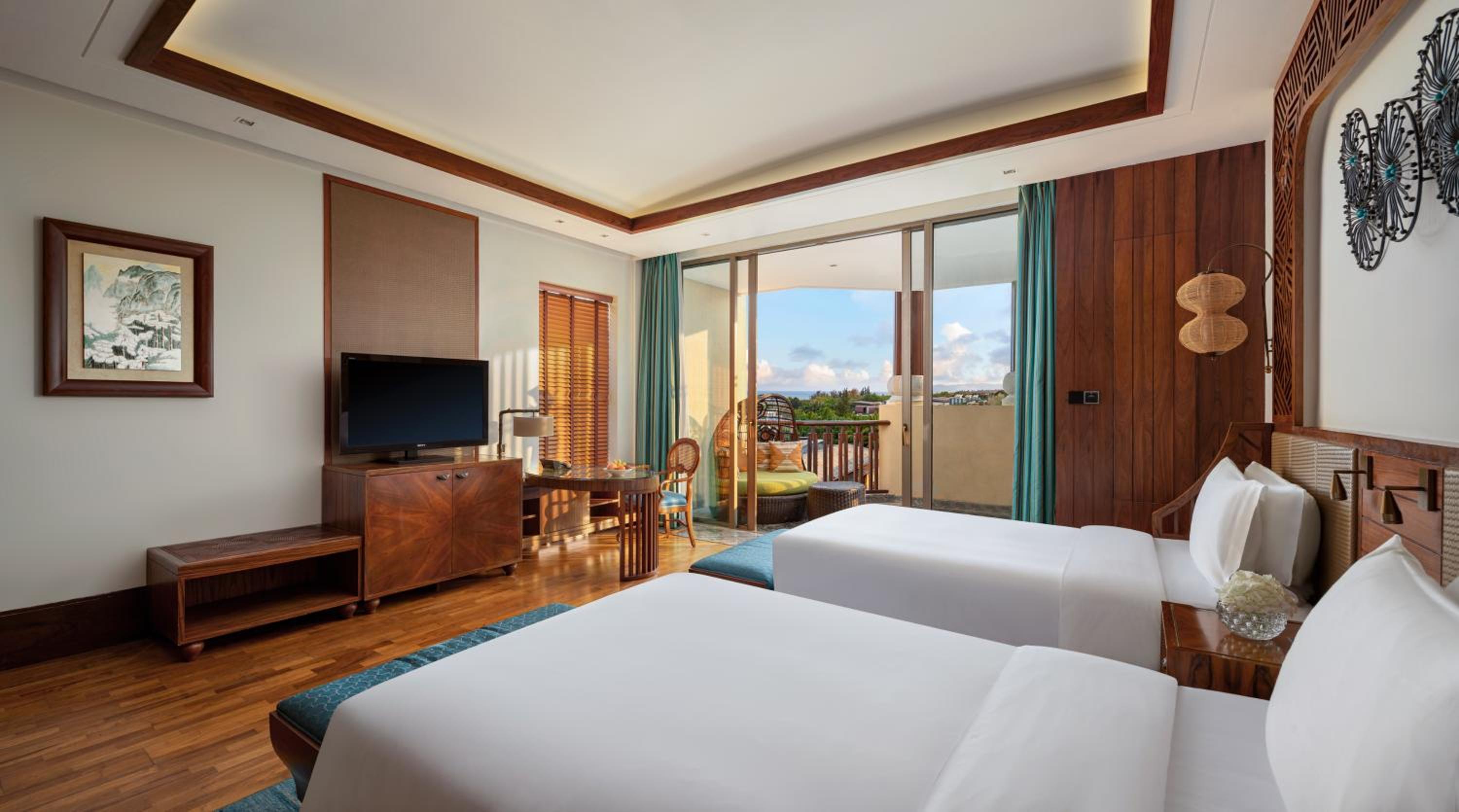 Fairmont Gold Room, Lounge Access, 2 Single Bed Ocean View photo 1