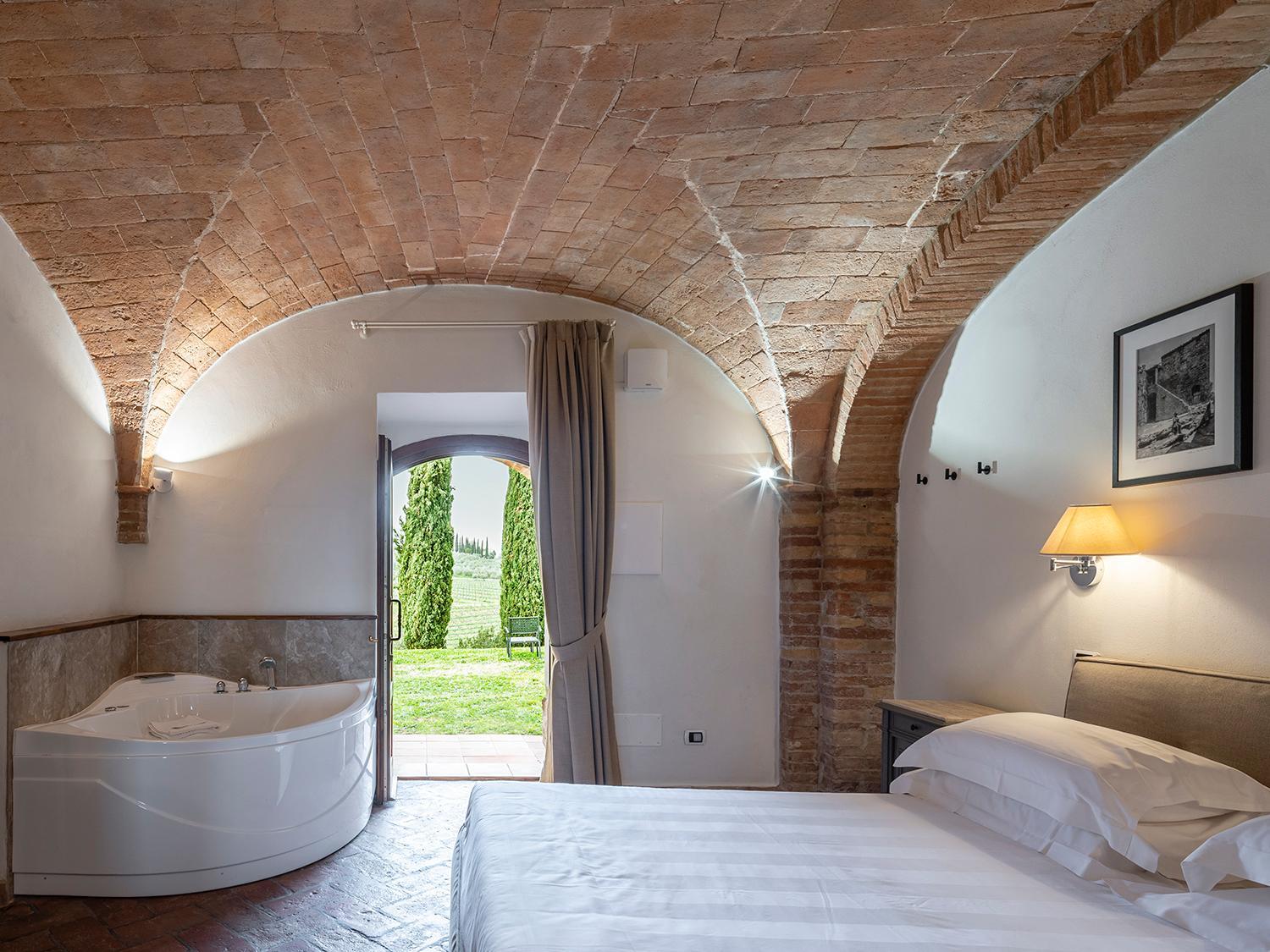 Deluxe Doppelzimmer mit Whirlpool