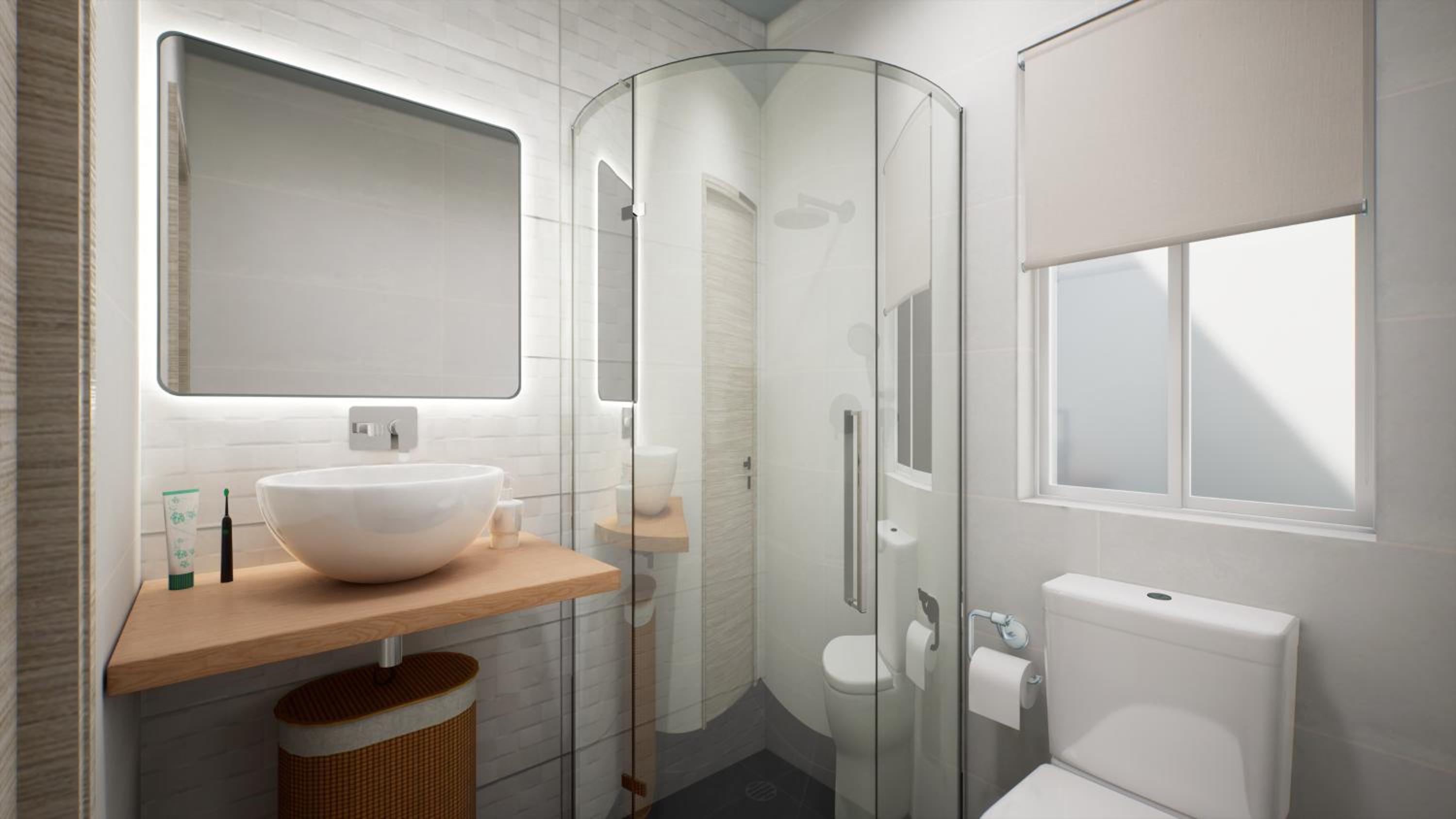 Camera Doppia con Letti Singoli con Bagno Privato 