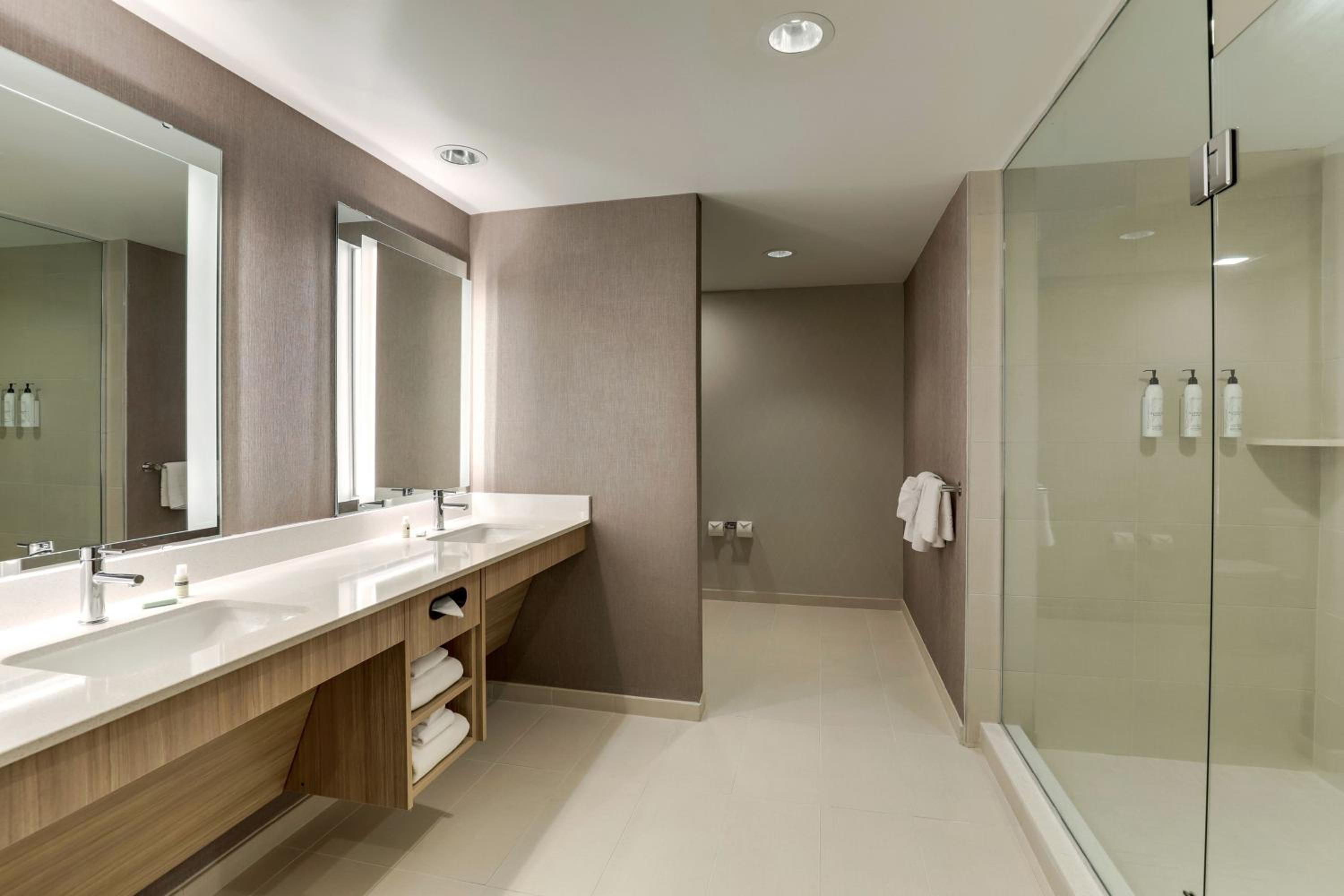 King Suite with Roll-In Shower and Trundle Sofa - Mobility Access/Hearing Accessible - Photo 8