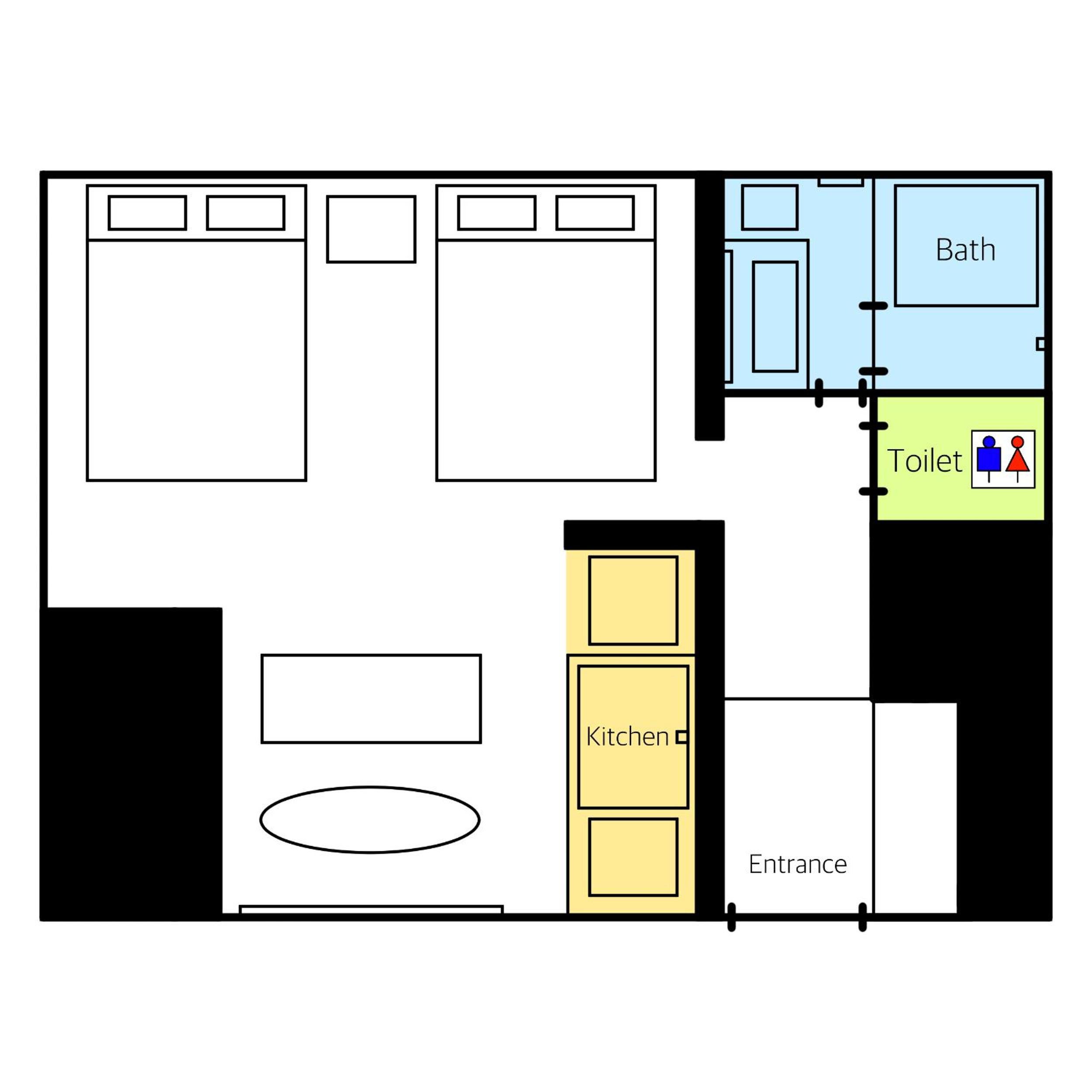 Standard Twin Room - Photo 2