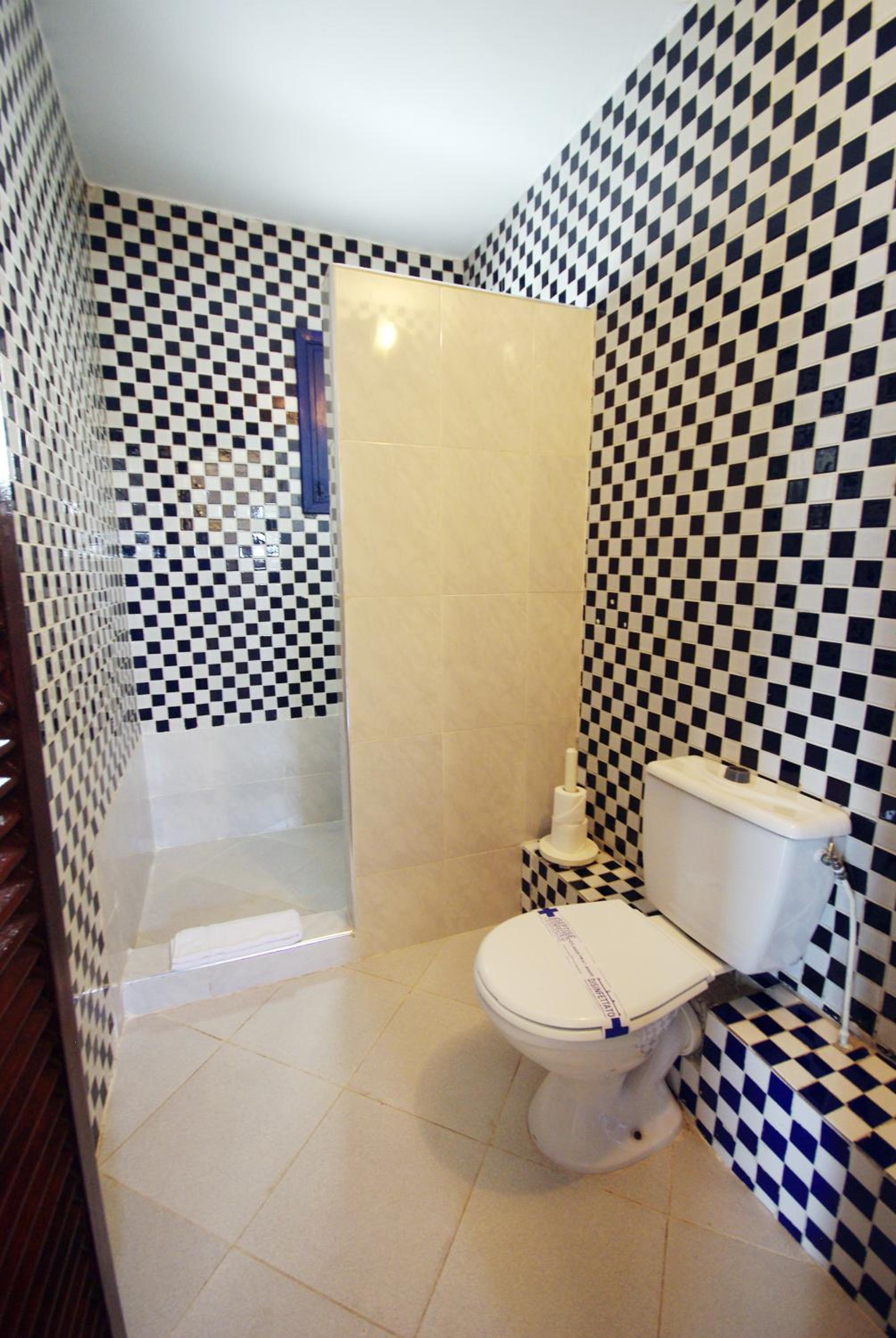 Relax in style in this chic bathroom retreat.