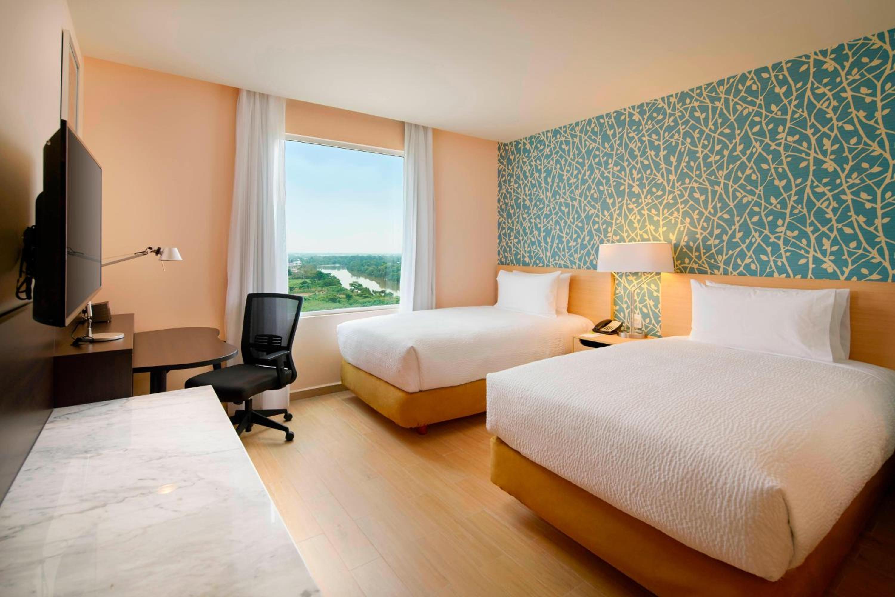 Double or Twin Room with City View
