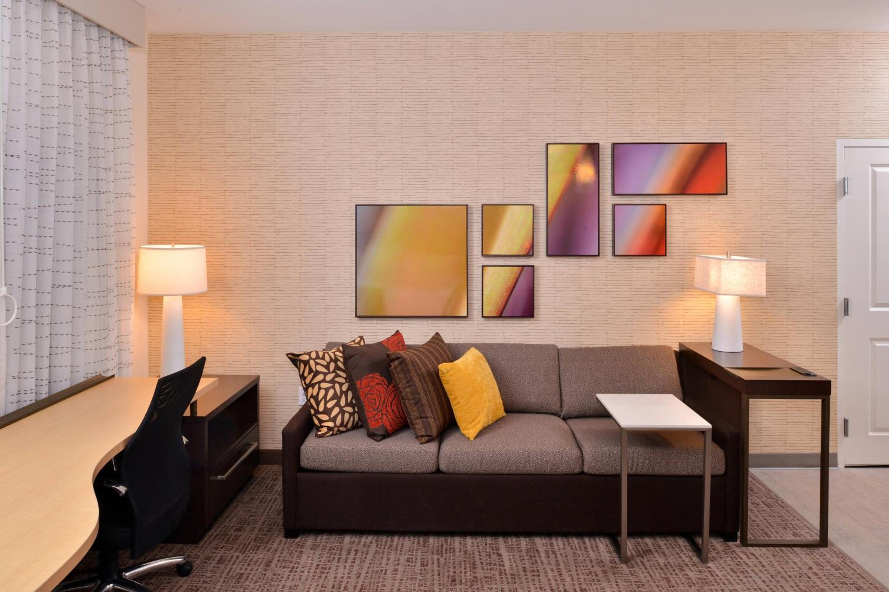 One-Bedroom King Suite with Sofa Bed and Roll-in Shower - Mobility and Hearing Accessible