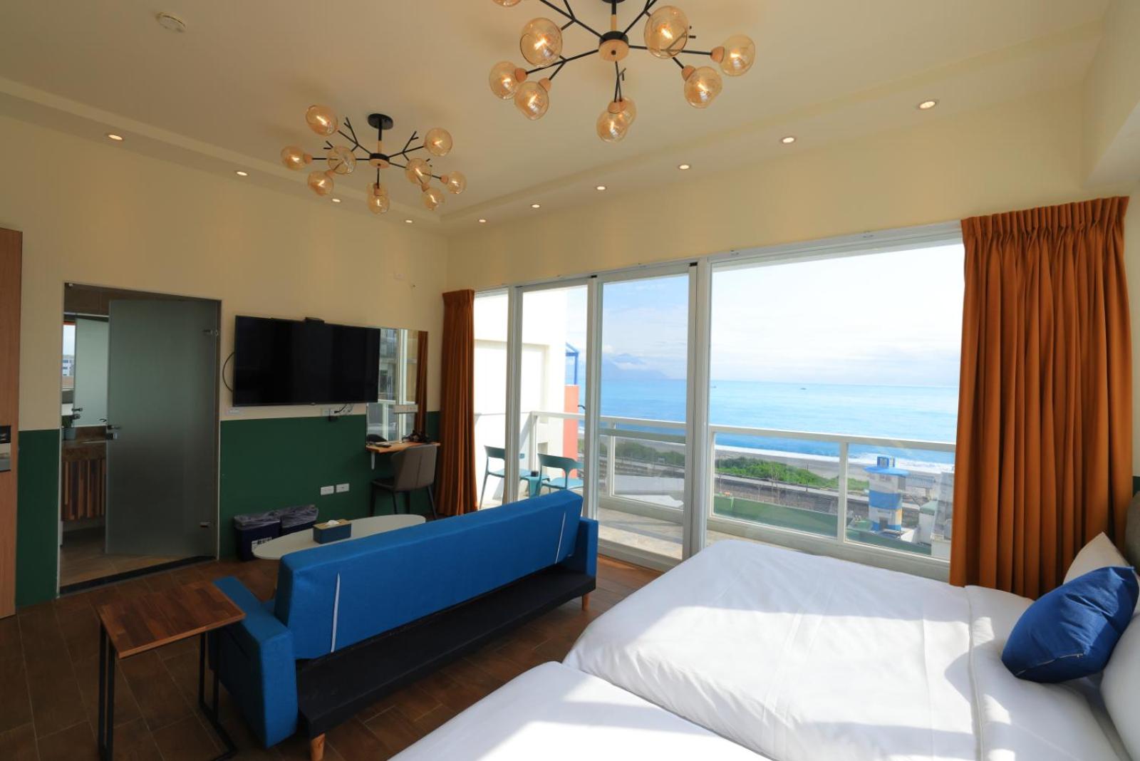 Quadruple Room with Sea View
