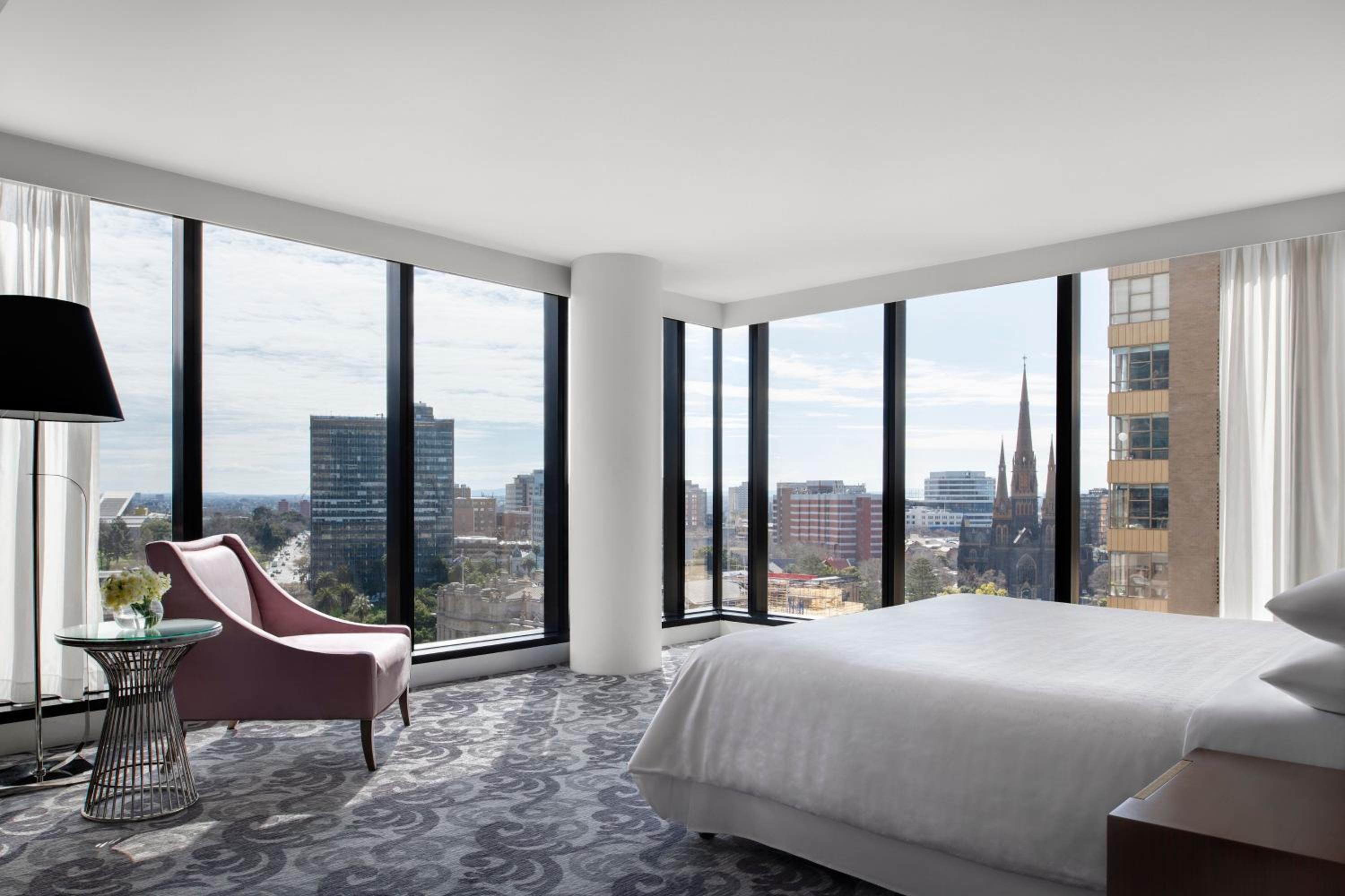 Larger Treasury One-Bedroom King Suite with Garden View
