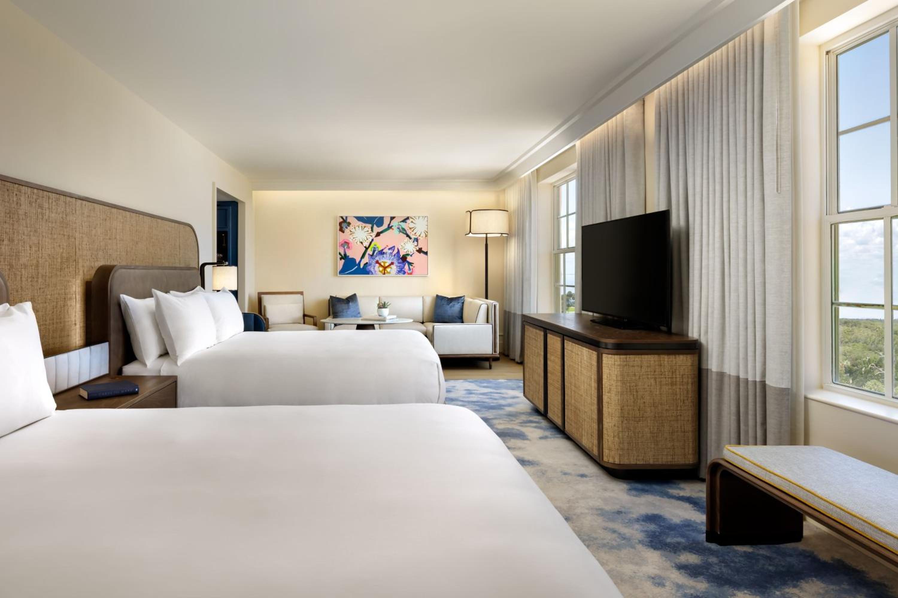Deluxe Queen Room with Two Queen Beds and Resort View - Historic - Photo 1