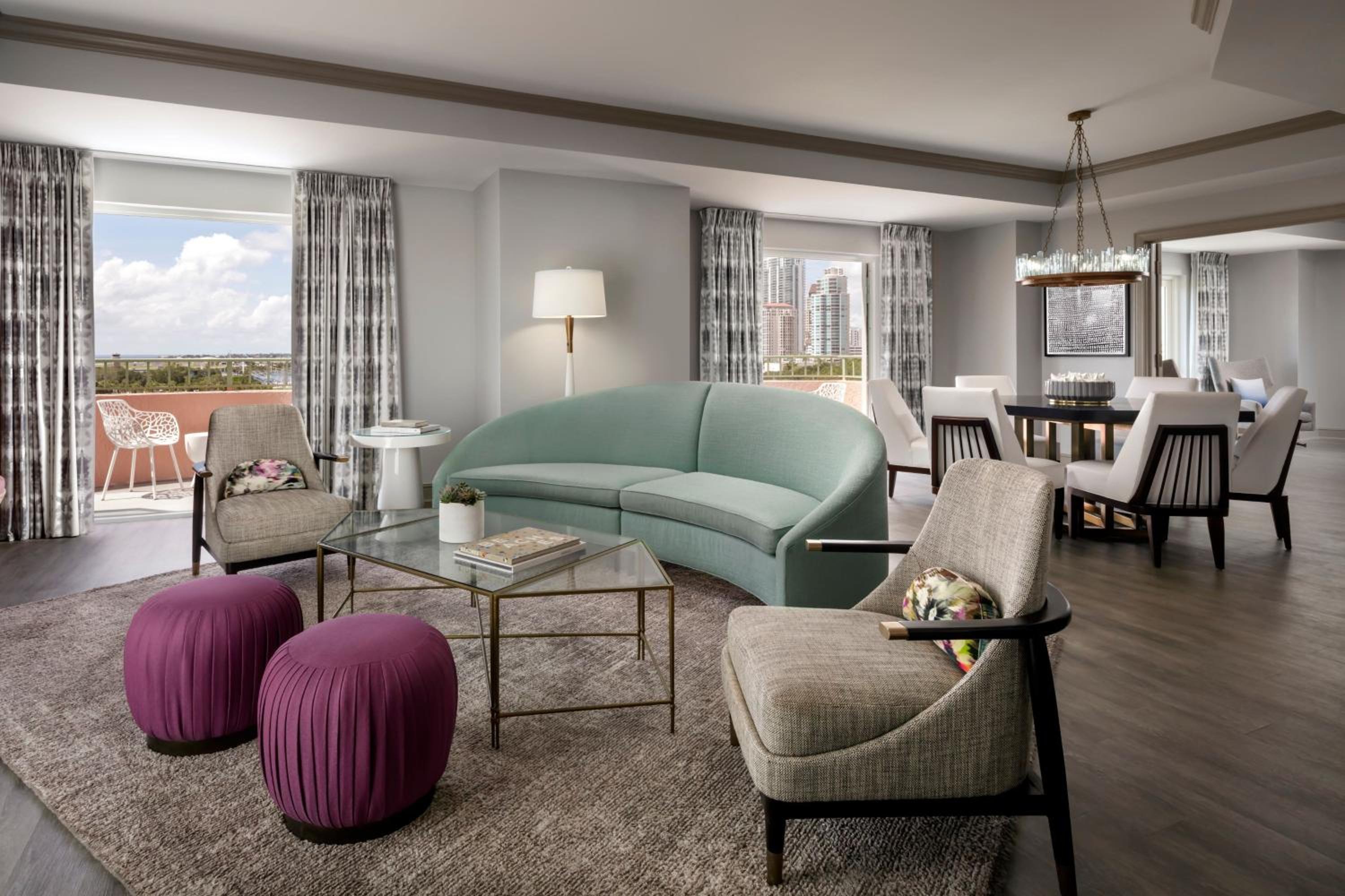 Marina View Suite, 1 King Bed, Bay View, Balcony - Top Floor -Tower - Photo 9
