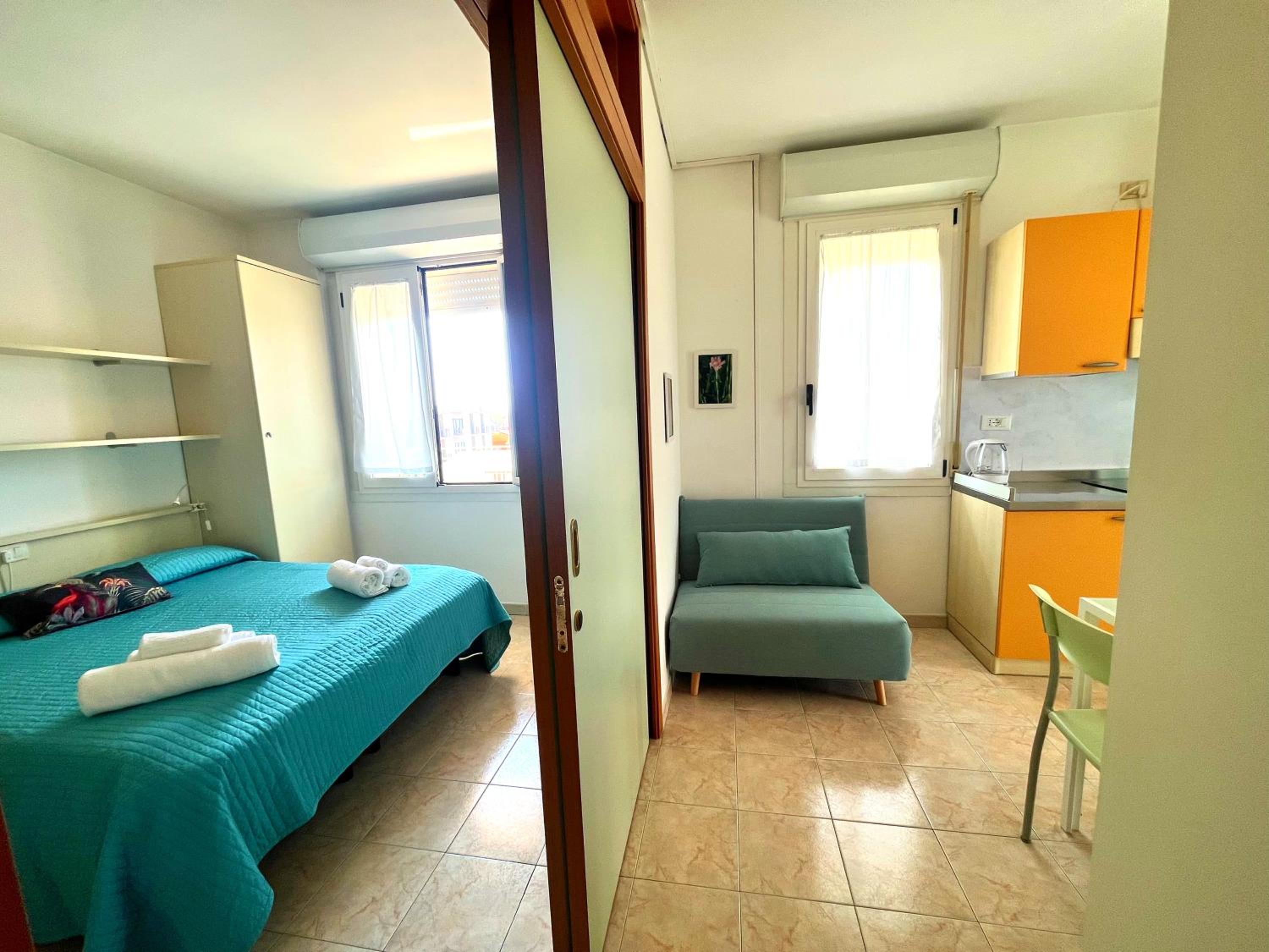 One-Bedroom Apartment with Sea View