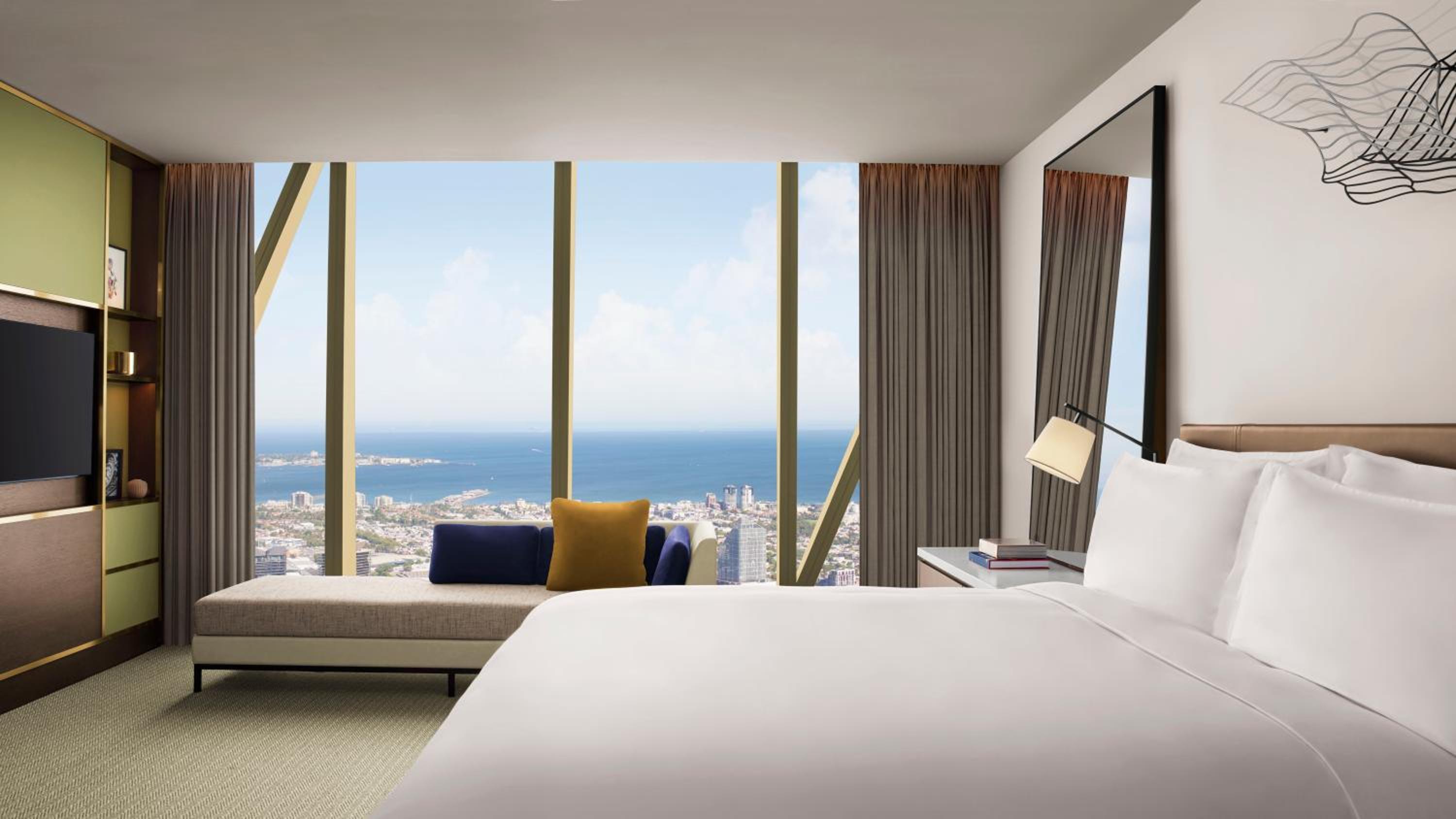 Panoramic, Bay View, 1 King Bed
