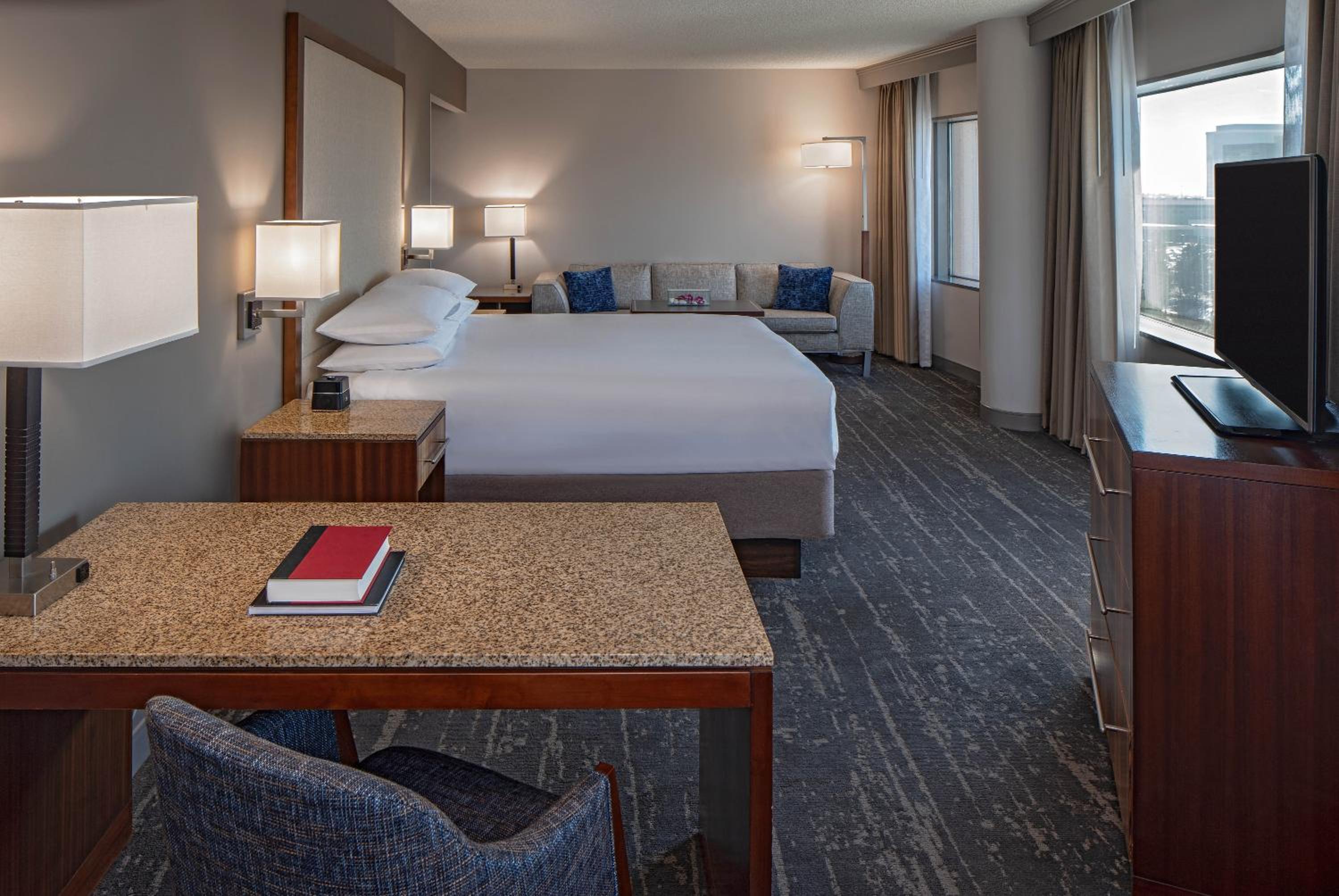 King Room with Accessible Shower - Disability Access at Hyatt Regency Denver Tech Center in Denver