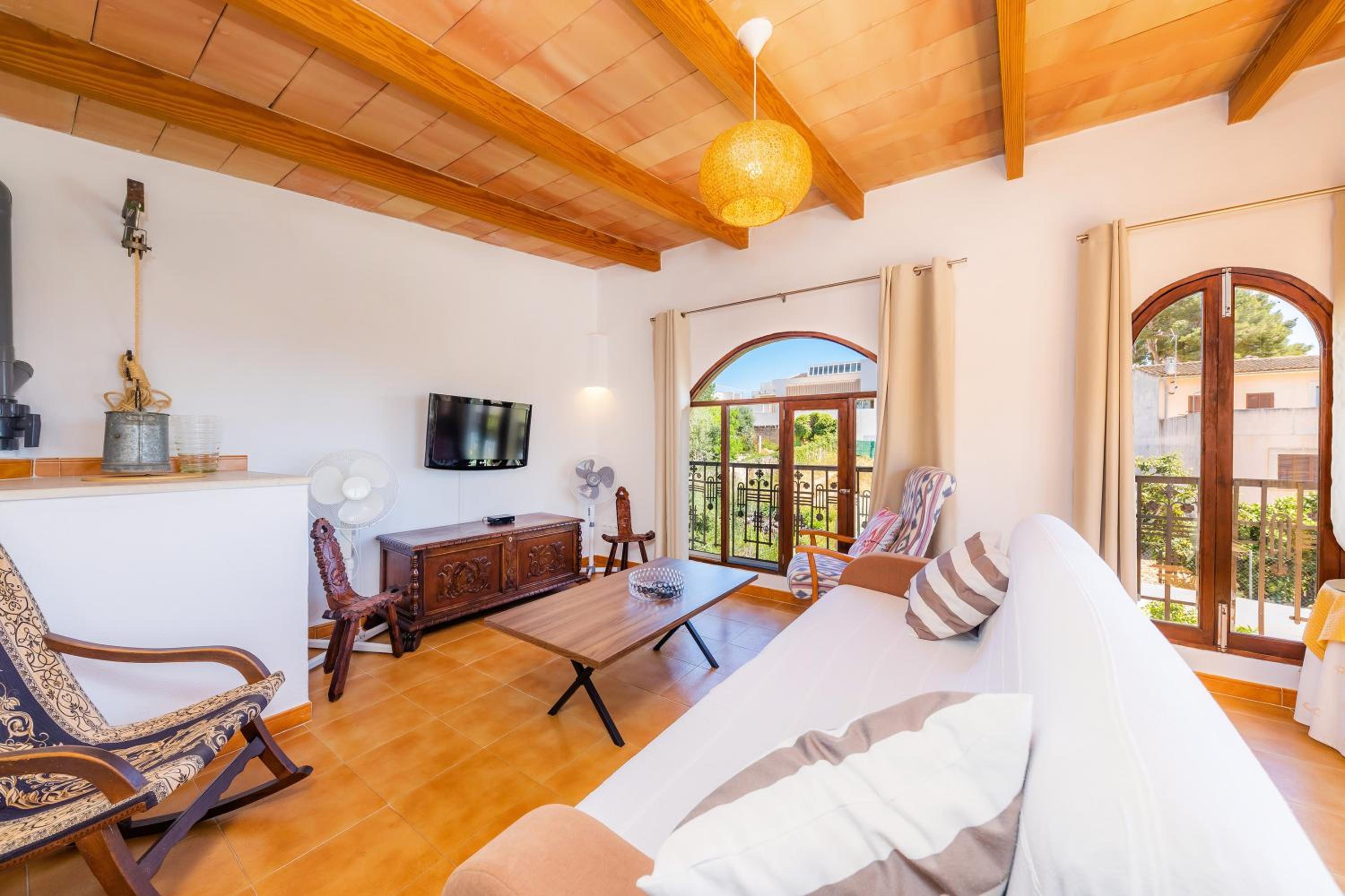 Villa con vistas al jardín