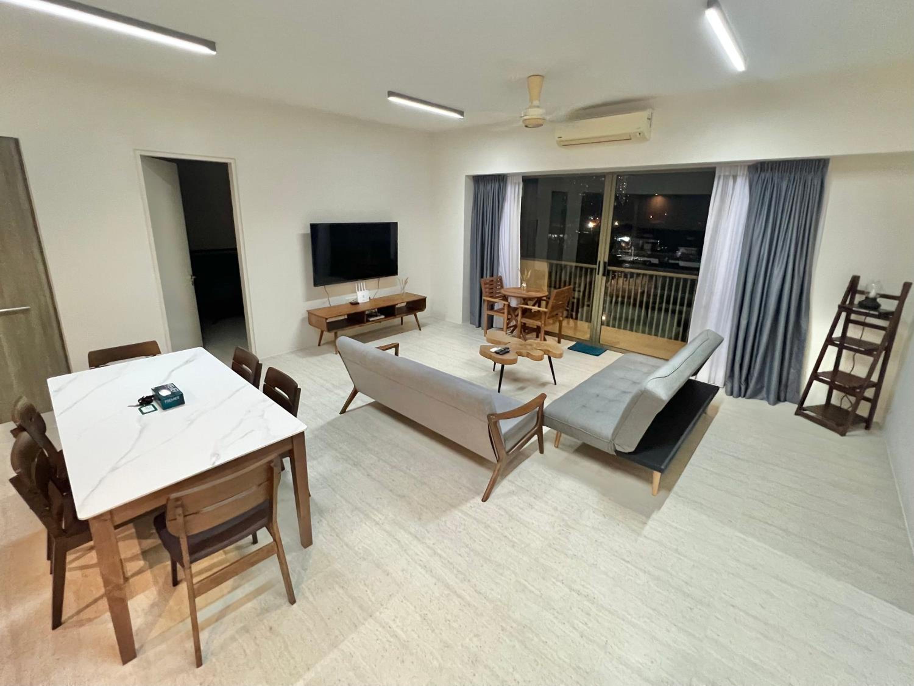 Two-Bedroom Apartment with Garden View
