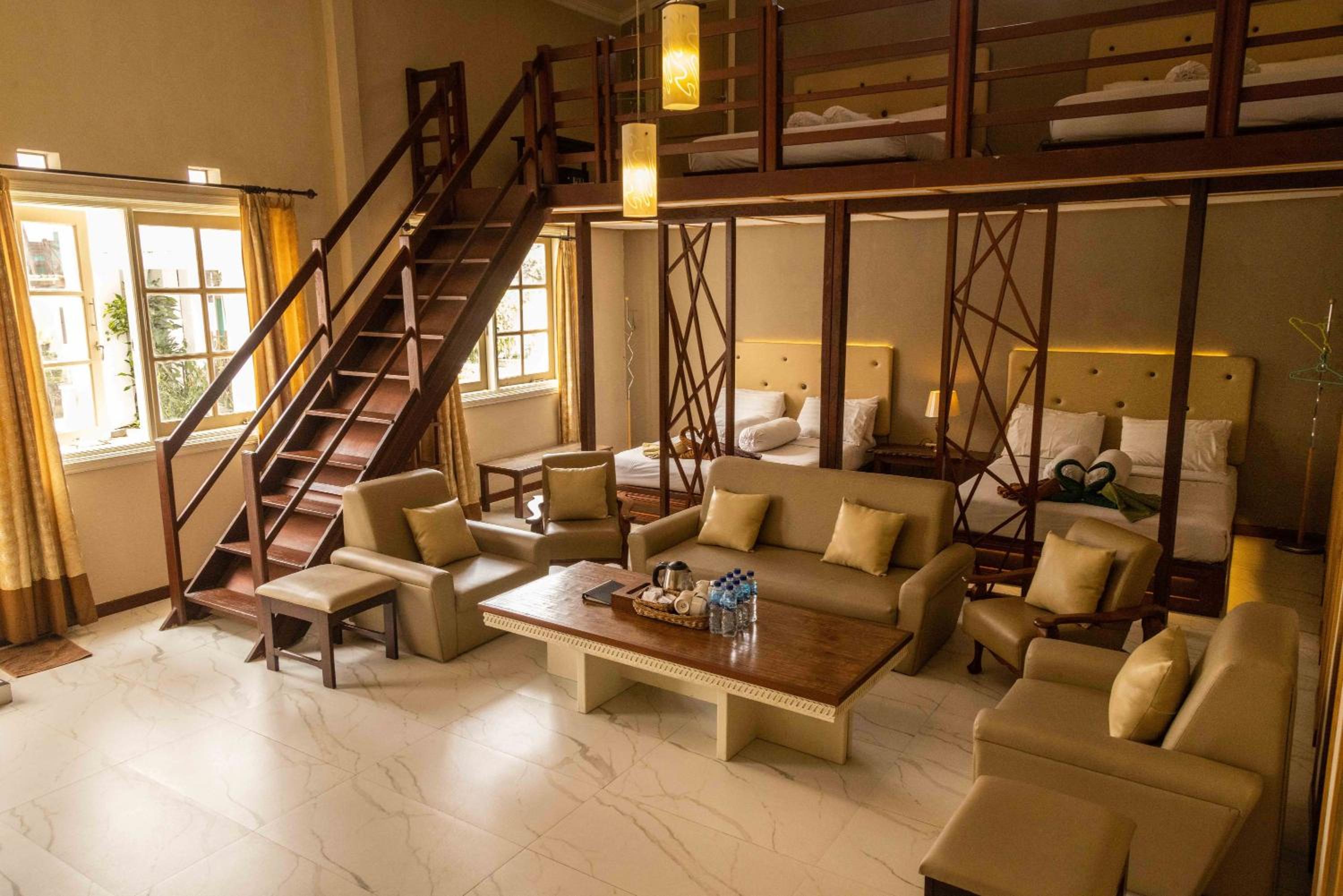 Family Room with Balcony