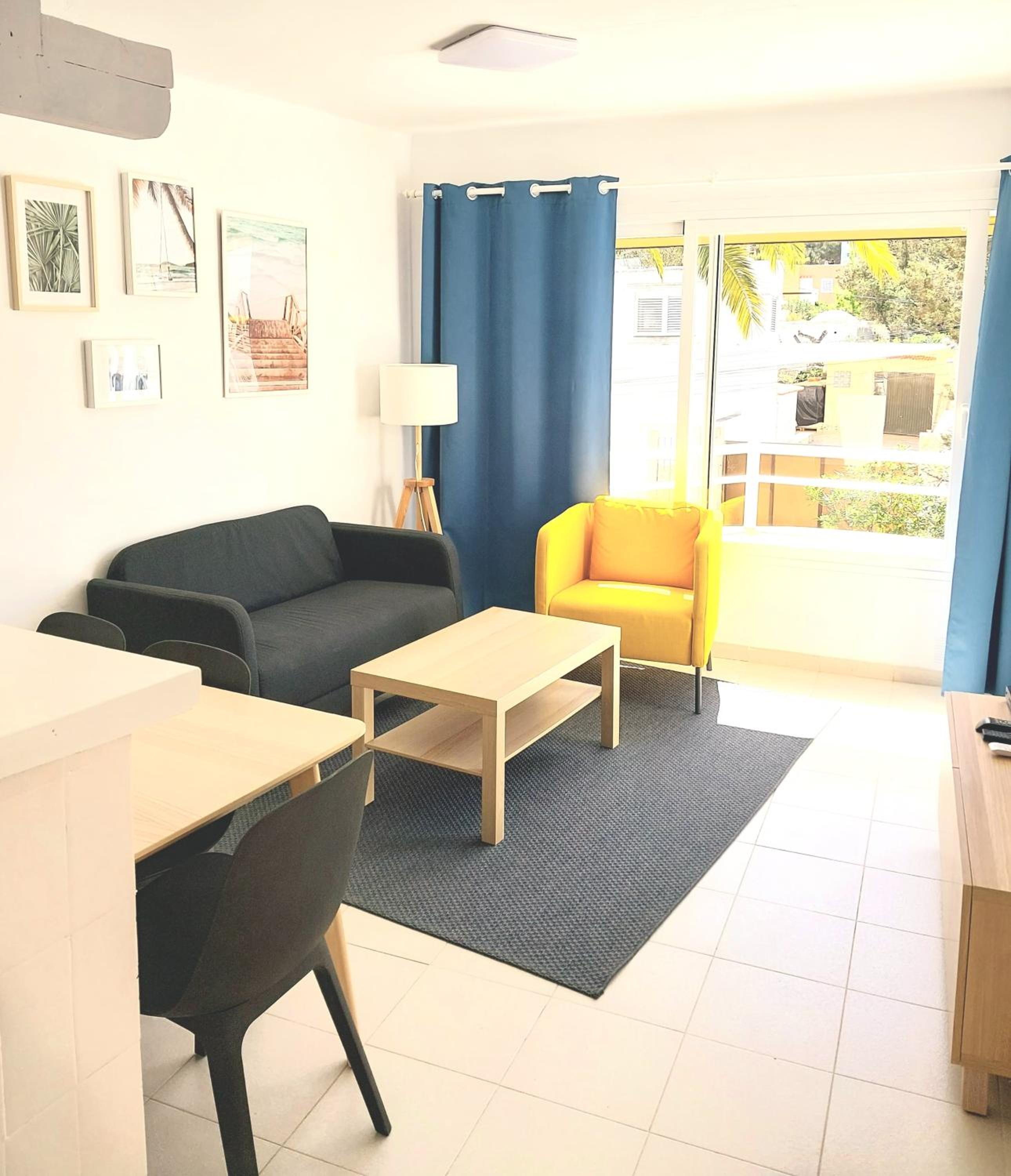 Apartamento de dos habitaciones