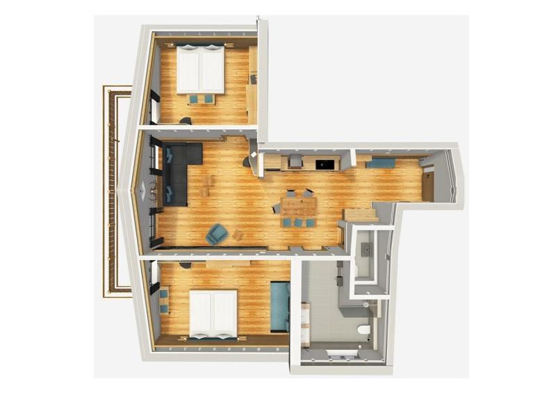 Two-Bedroom Apartment photo 3