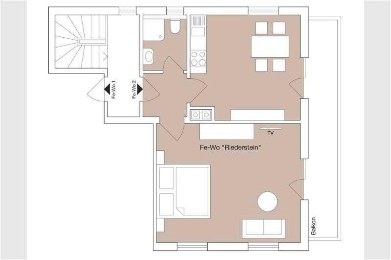 Apartment with Balcony photo 3
