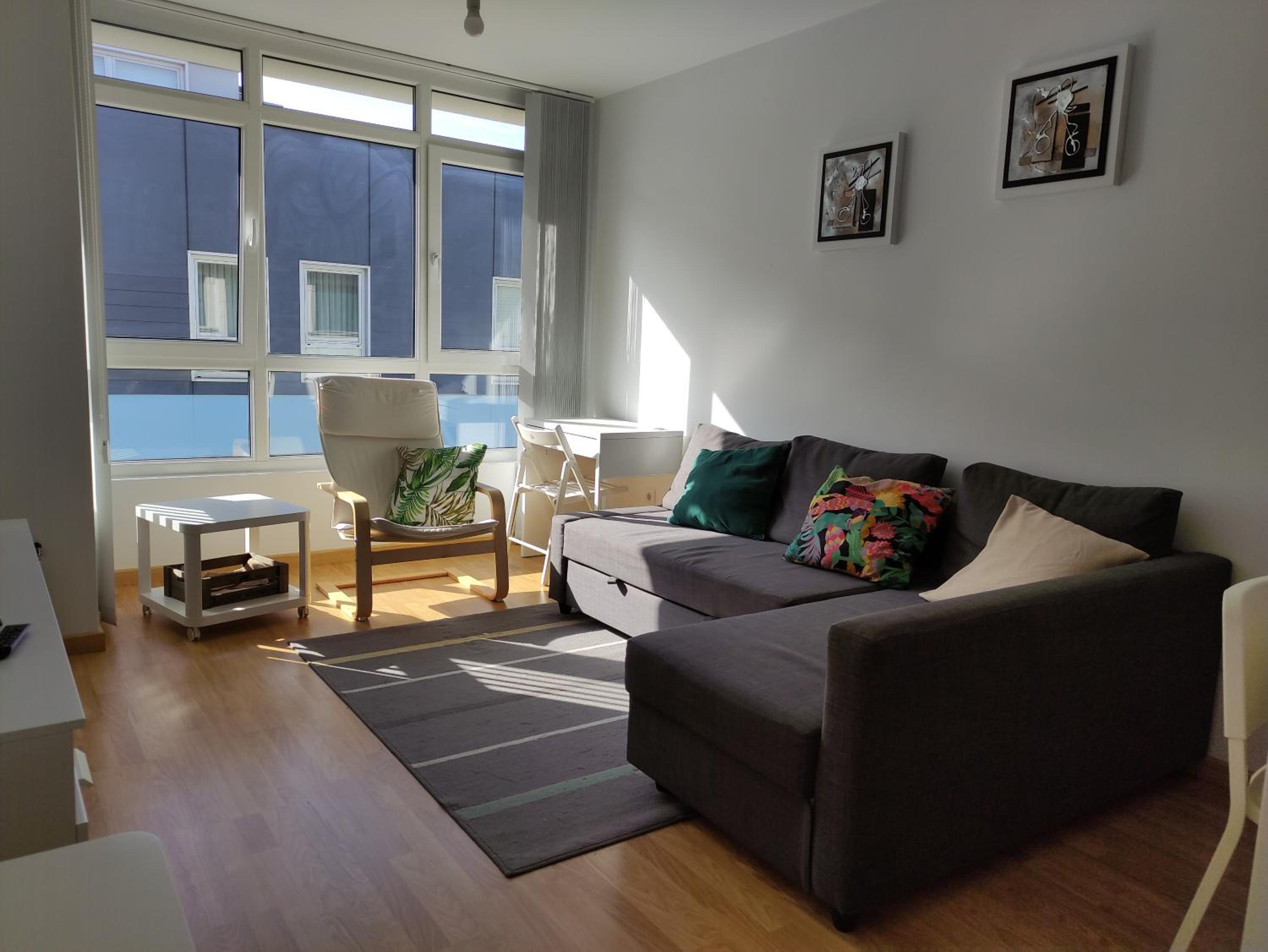 Apartamento de dos habitaciones