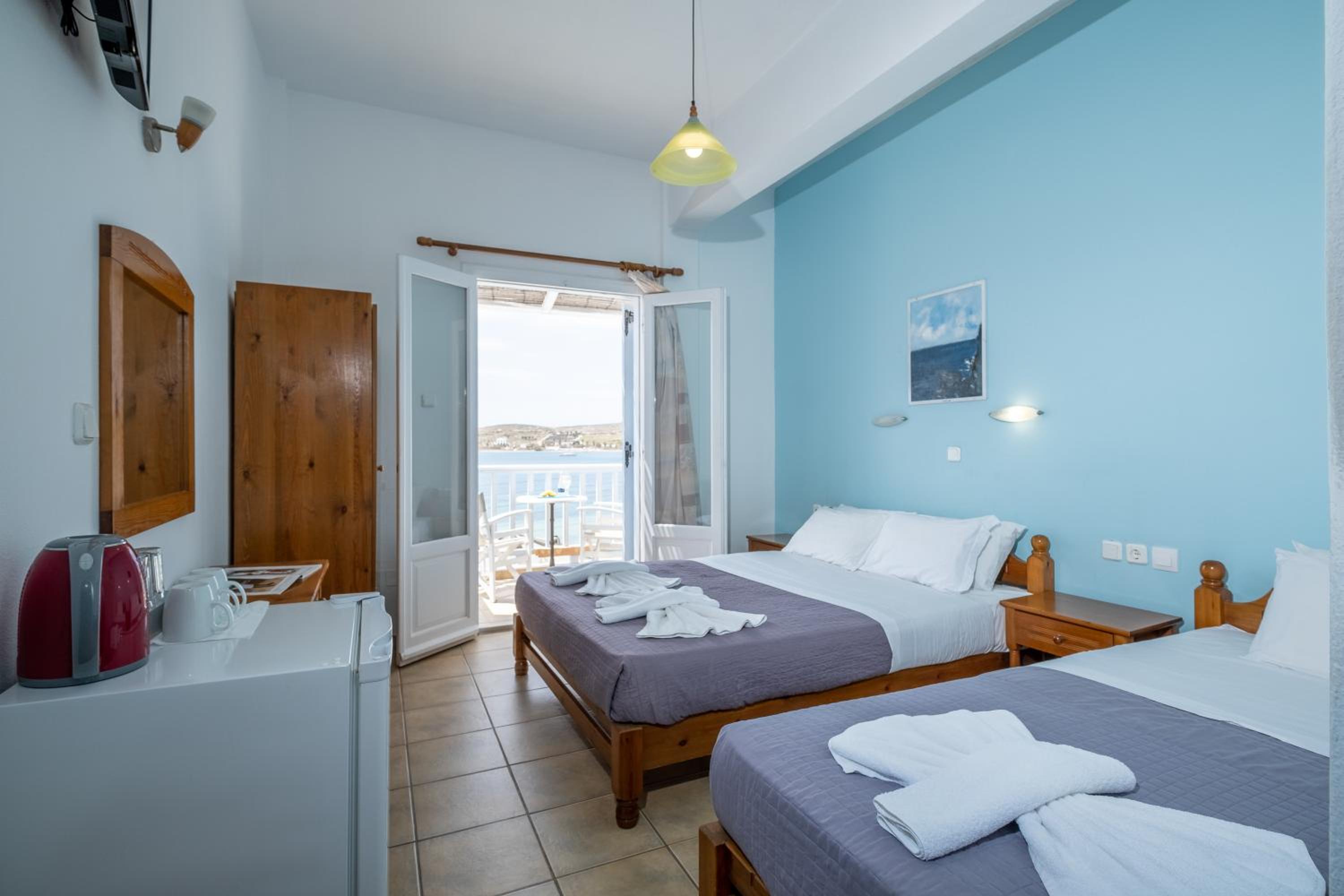 Triple Room with Balcony and Sea View photo 1
