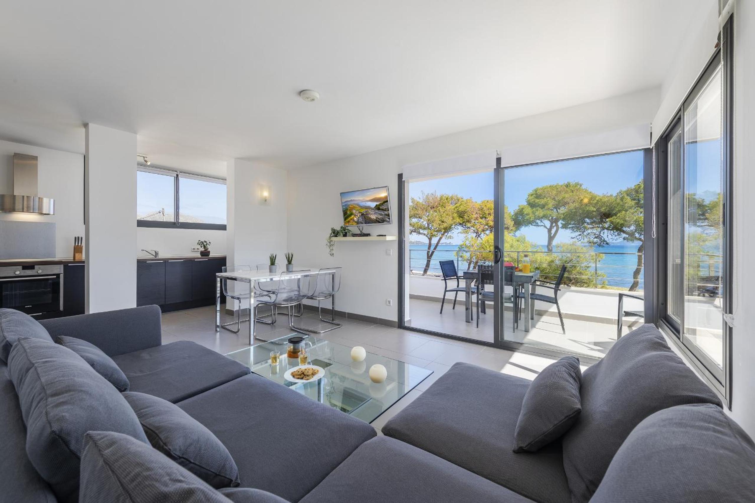 Apartamento con vista al mar