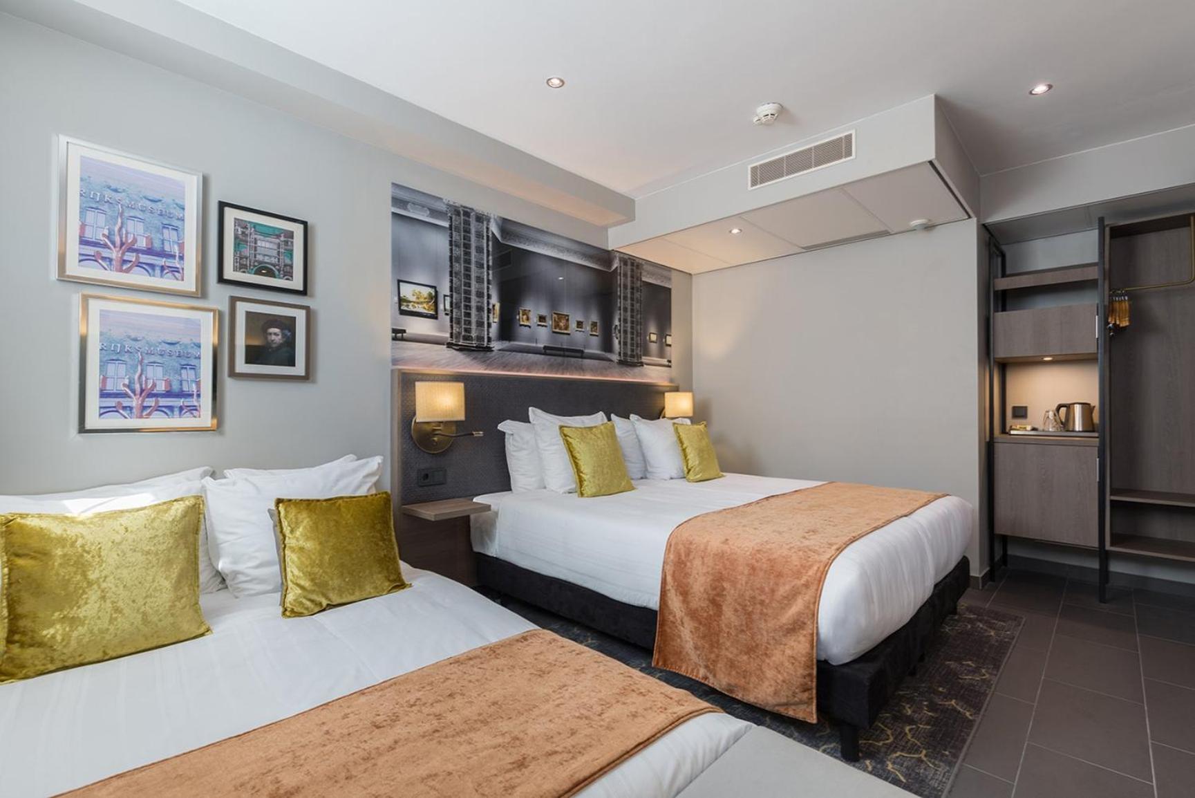 Comfort Room 1 Double Bed 1 Twin Bed Limited View photo 3