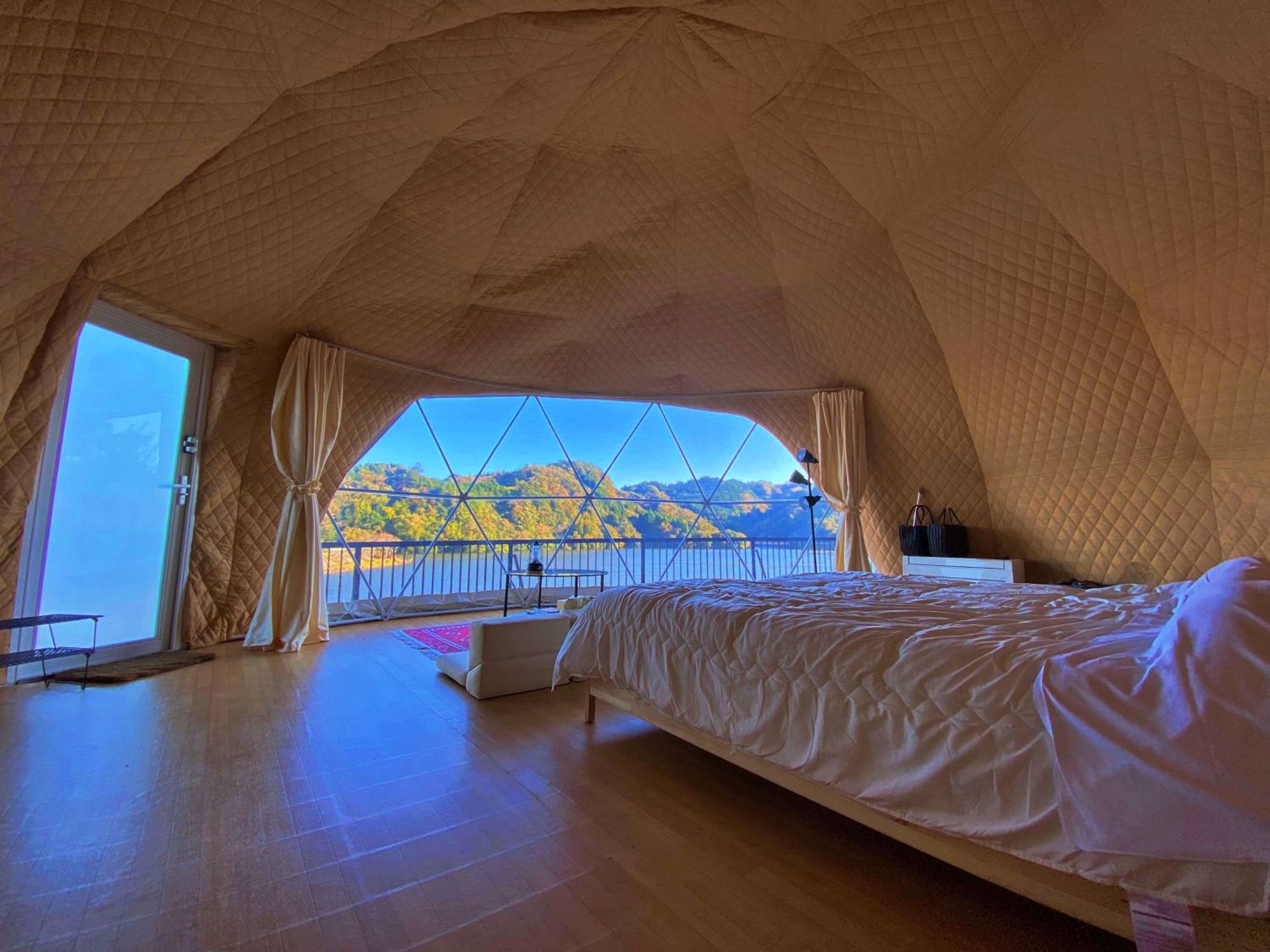 Glamping Dome with lake view photo 3